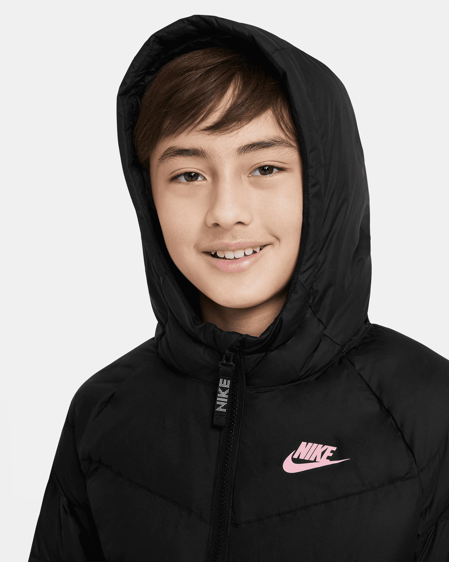 Giacca NIKE MID JR - Nero - 2 | Cisalfa Sport