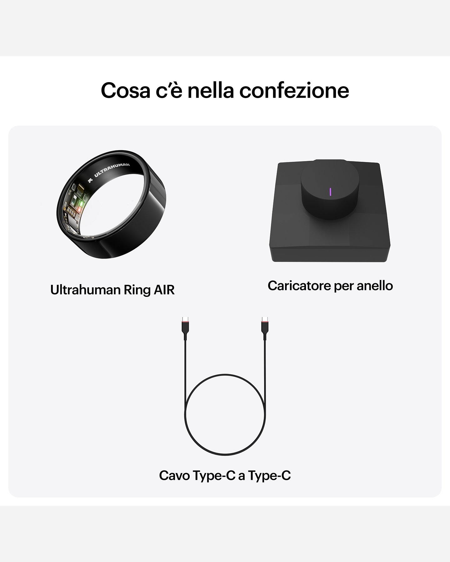 Fitness tracker ULTRAHUMAN AIR  - Nero - 5 | Cisalfa Sport