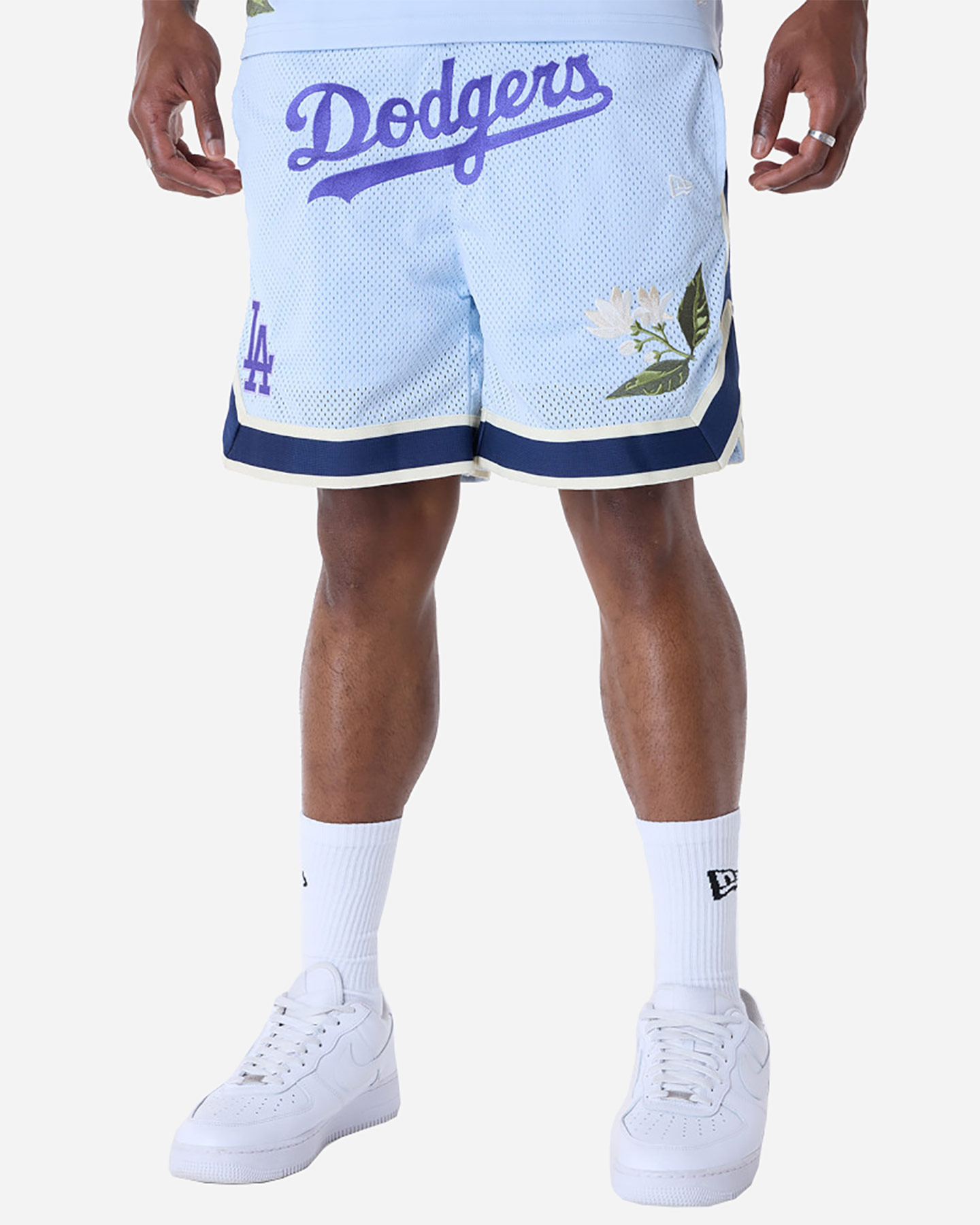 Pantaloncini NEW ERA MLB FLORAL LC OS LOS ANGELES DODGERS M - Bianco - 0 | Cisalfa Sport