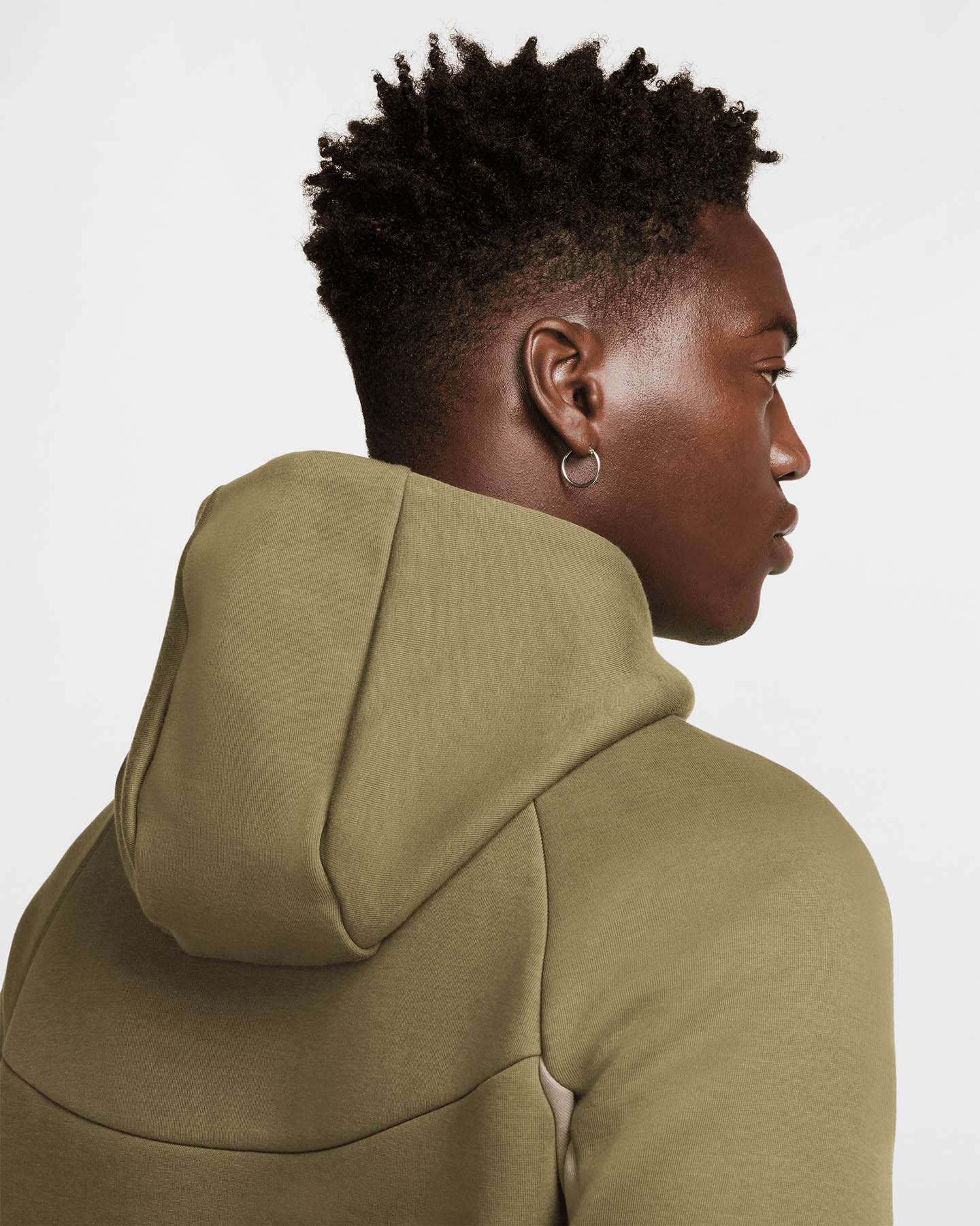 Felpa NIKE TECH FLEECE M - Beige - 4 | Cisalfa Sport
