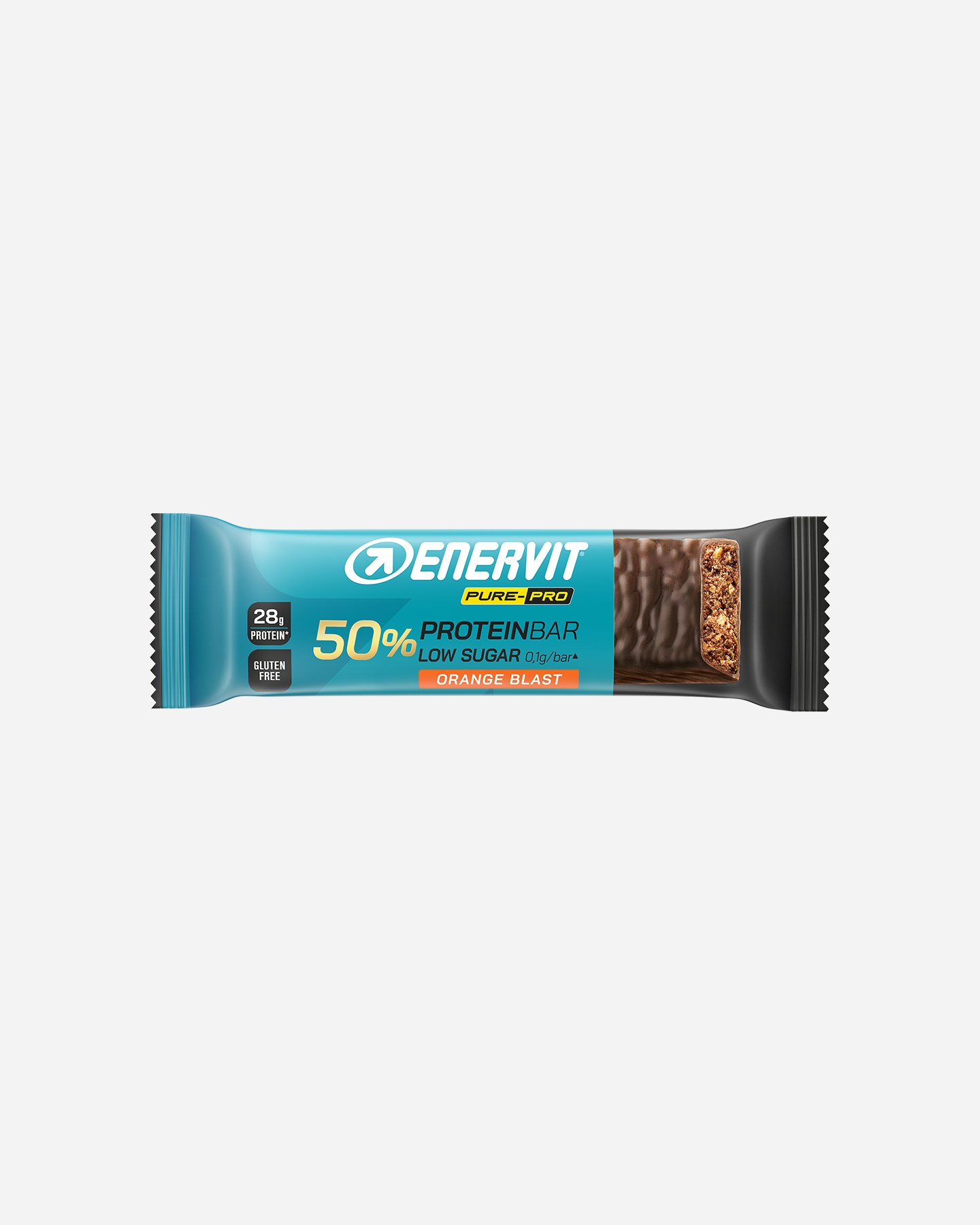 Energetico ENERVIT BARRETTA PROTEIN BAR 50% ORANGE BLAST 55 G  - Color mix - 0 | Cisalfa Sport