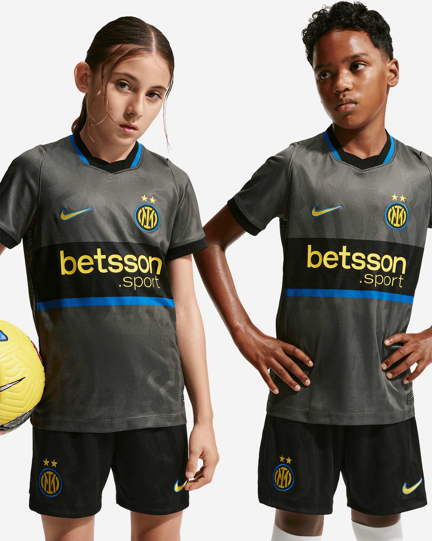 Maglia calcio ufficiale NIKE INTER 3RD 26-27 JR - Color mix - 4 | Cisalfa Sport