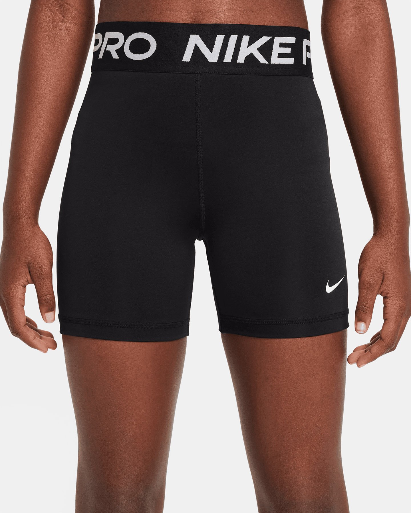 Pantaloncini NIKE PRO JR - Nero - 2 | Cisalfa Sport