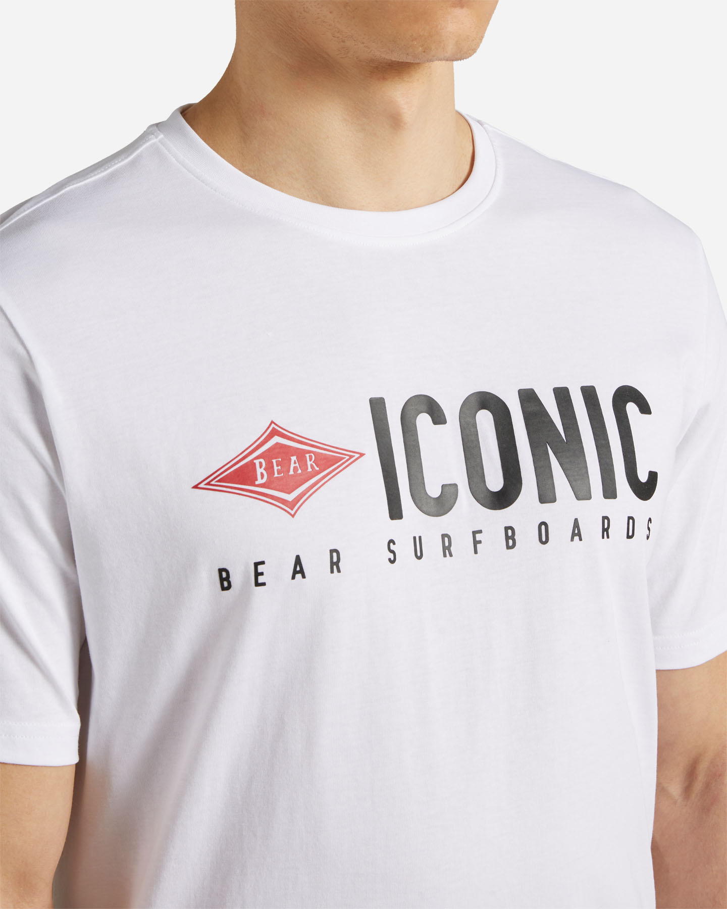 T-shirt BEAR HERITAGE M - Bianco - 4 | Cisalfa Sport