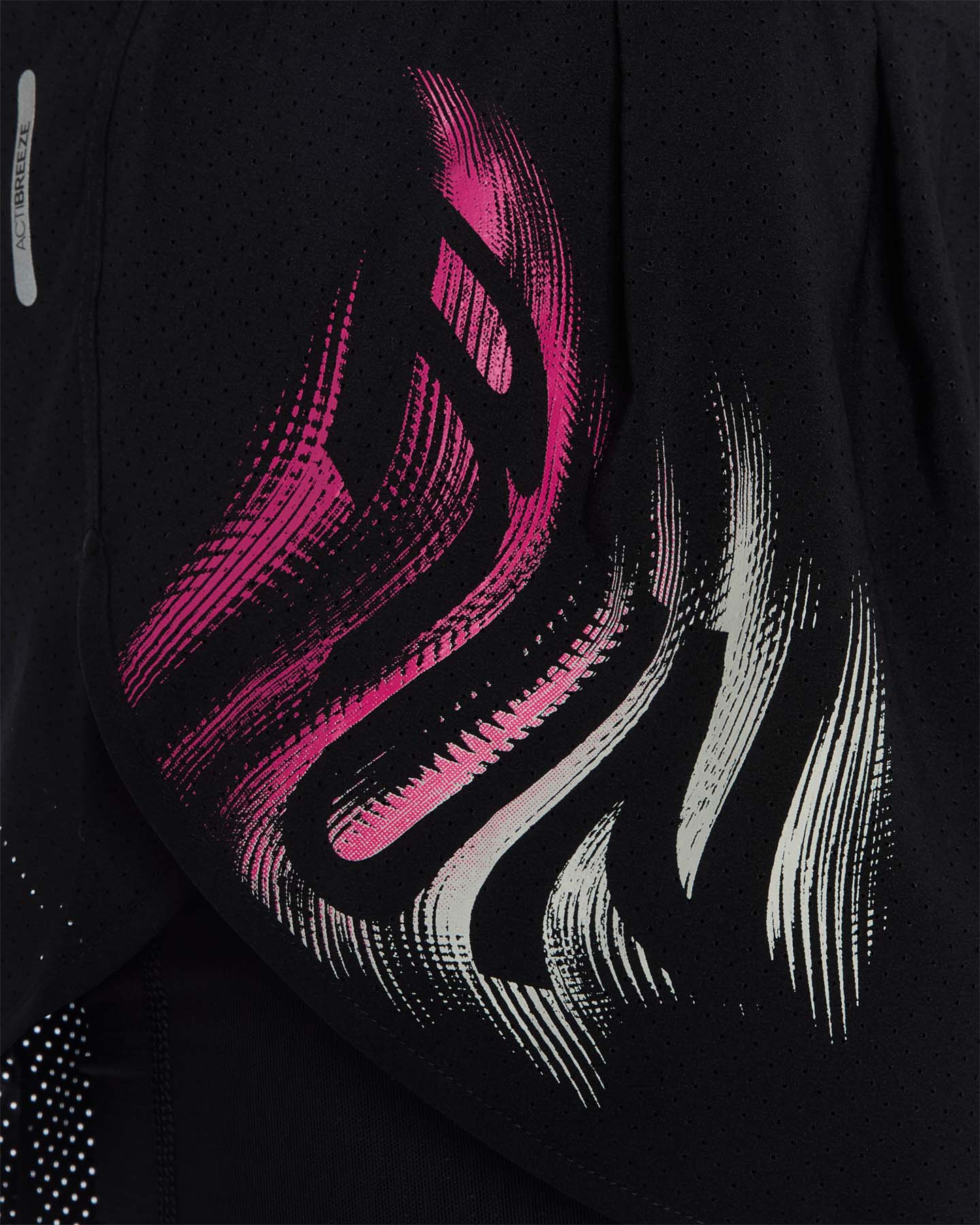 Short running ASICS ROAD GRAPHIC 2IN1 3.5IN W - Nero - 2 | Cisalfa Sport