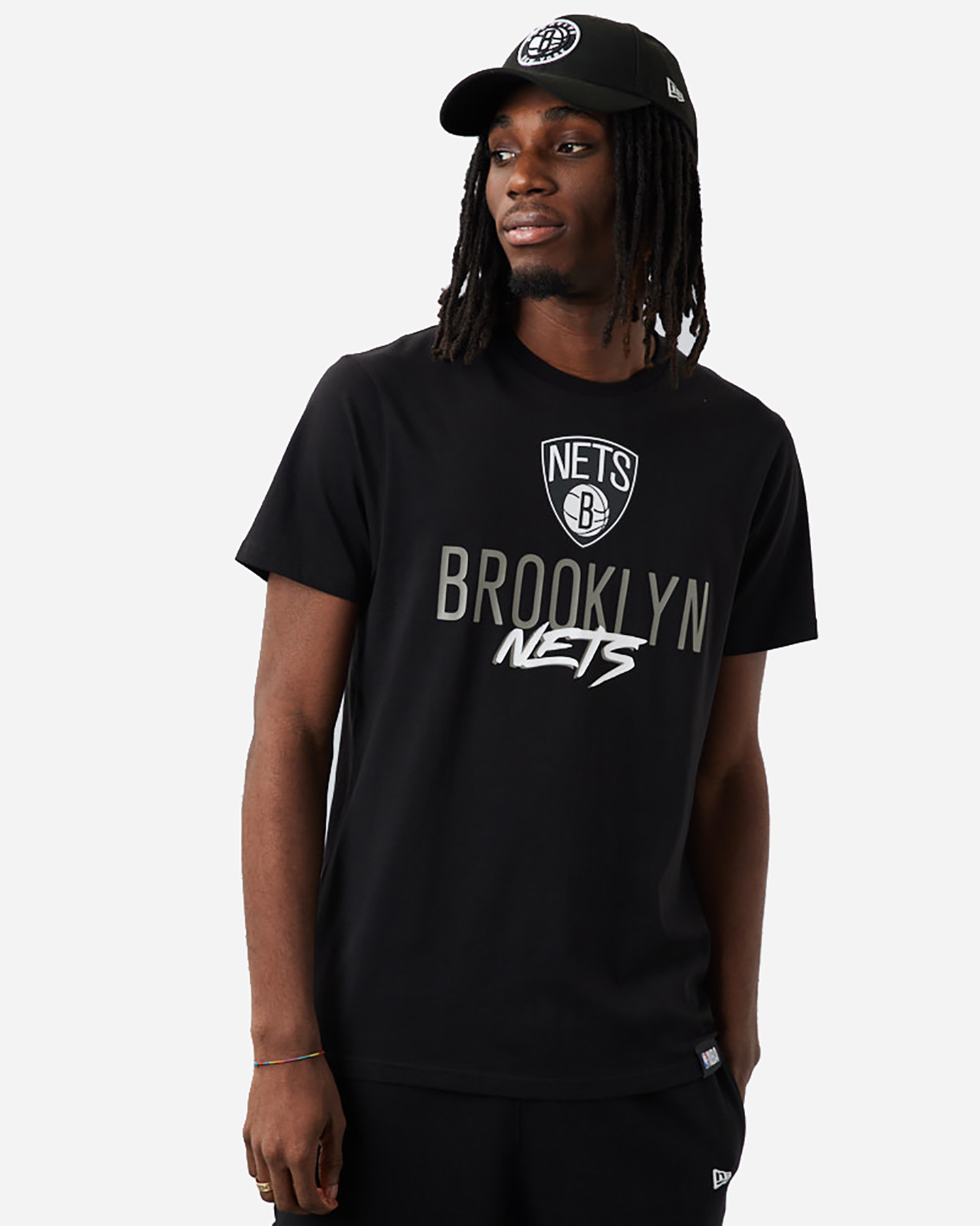 T-shirt NEW ERA SCRIPT BROOKLYN NETS M - 0 | Cisalfa Sport
