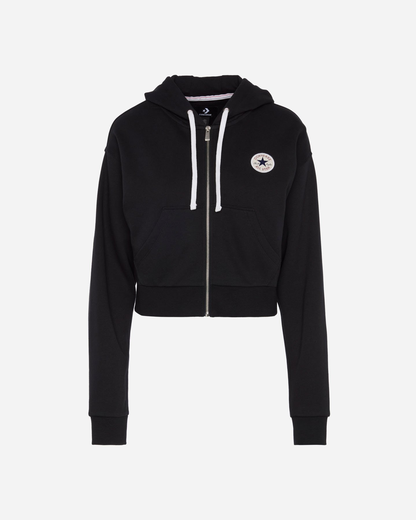 Felpa CONVERSE CHUCK TAYLOR W - Nero - 0 | Cisalfa Sport