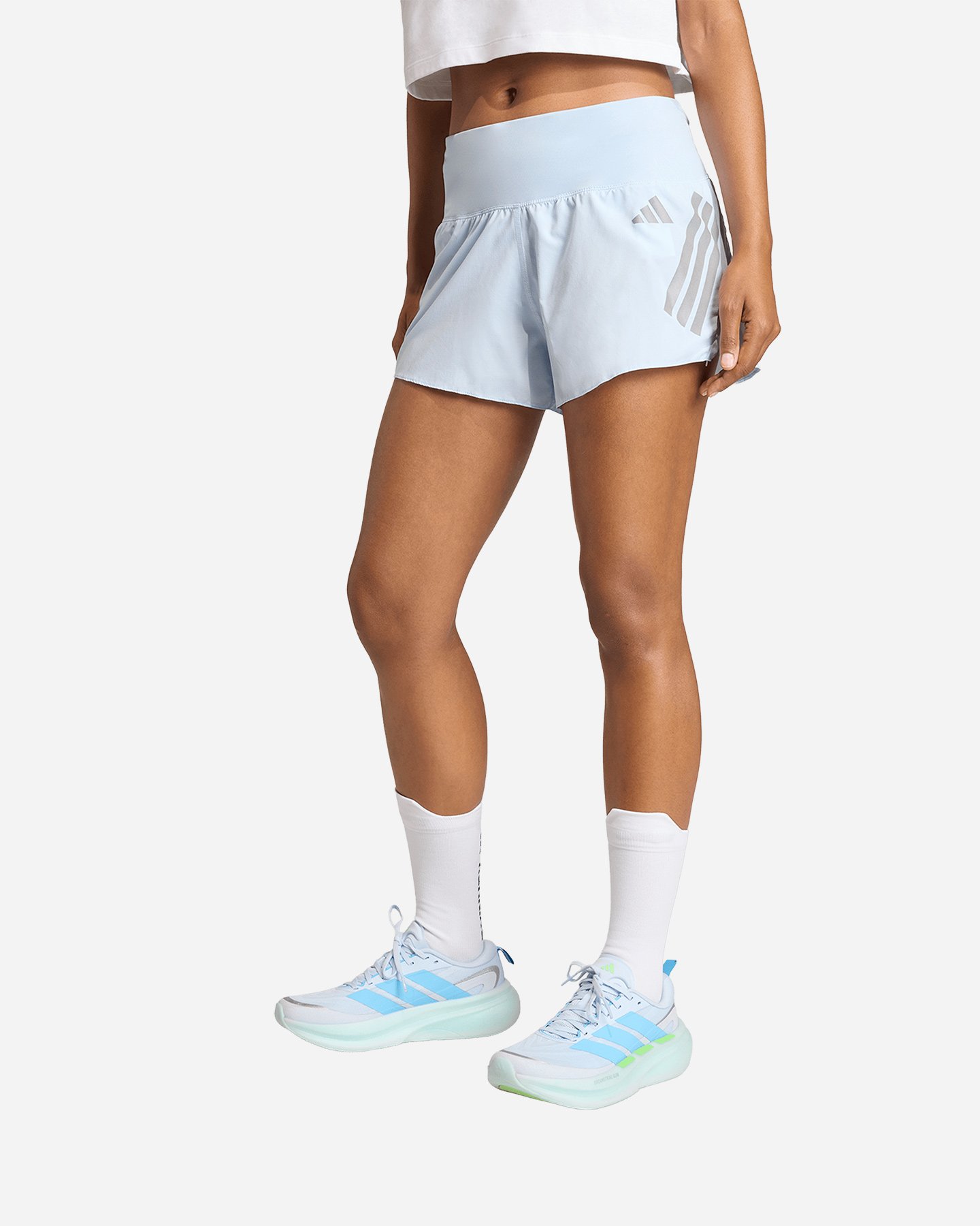 Short running ADIDAS ADI365 ICONIC W - Azzurro - 1 | Cisalfa Sport
