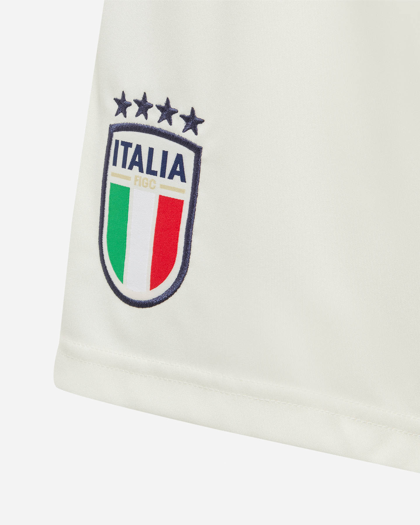 Pantaloncini calcio ufficiali ADIDAS ITALIA AWAY JR - Bianco - 2 | Cisalfa Sport