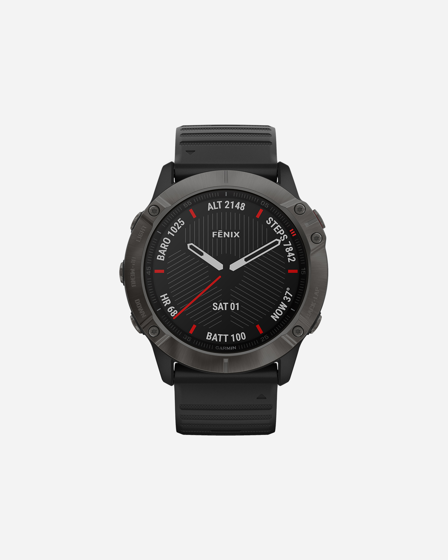 Orologio multifunzione GARMIN FENIX 6X SAPPHIRE - Nero - 0 | Cisalfa Sport