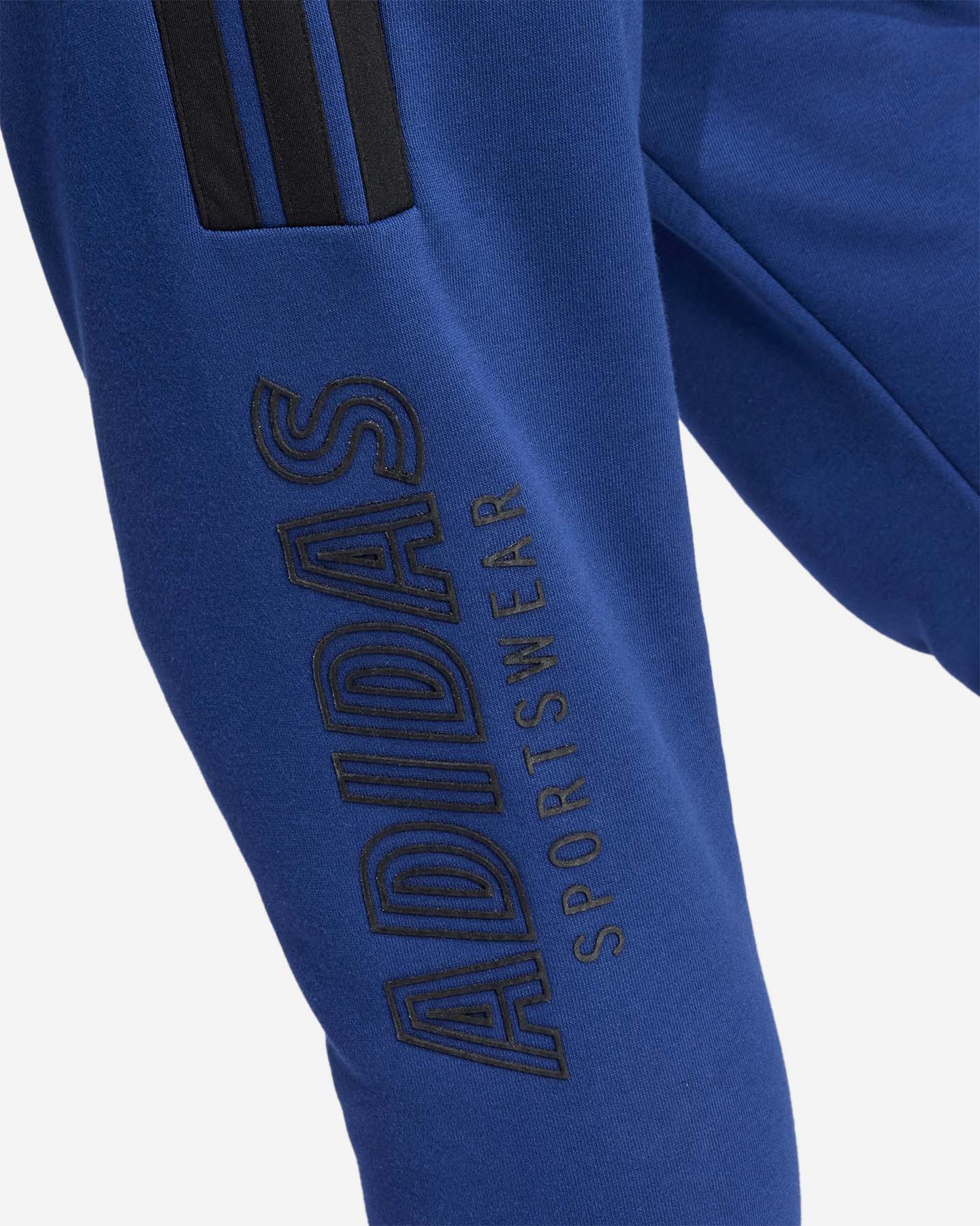 Pantalone ADIDAS TIRO 3STRIPES M - Blu - 5 | Cisalfa Sport