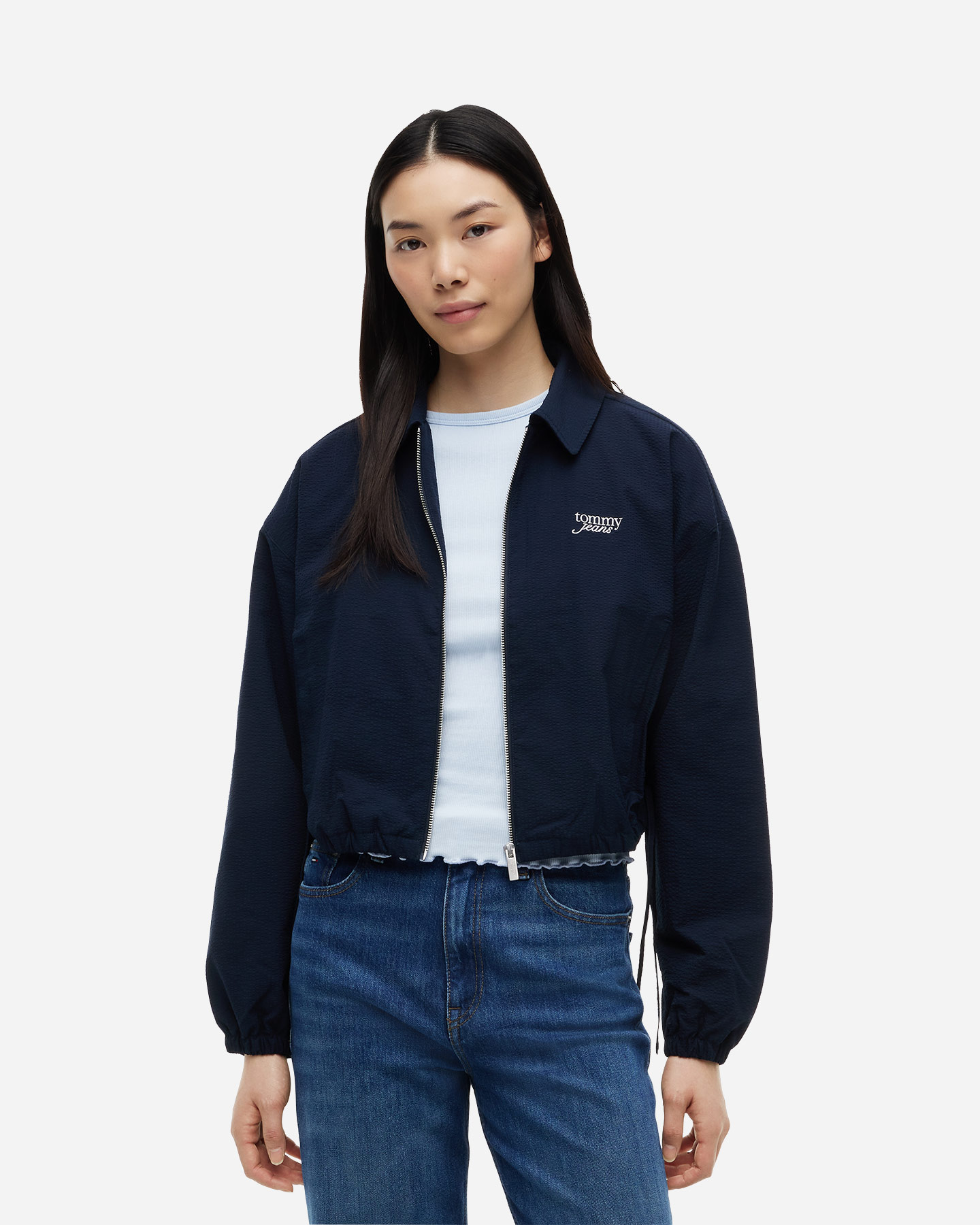 Giacca TOMMY HILFIGER COLLAR W - Blu Navy - 1 | Cisalfa Sport