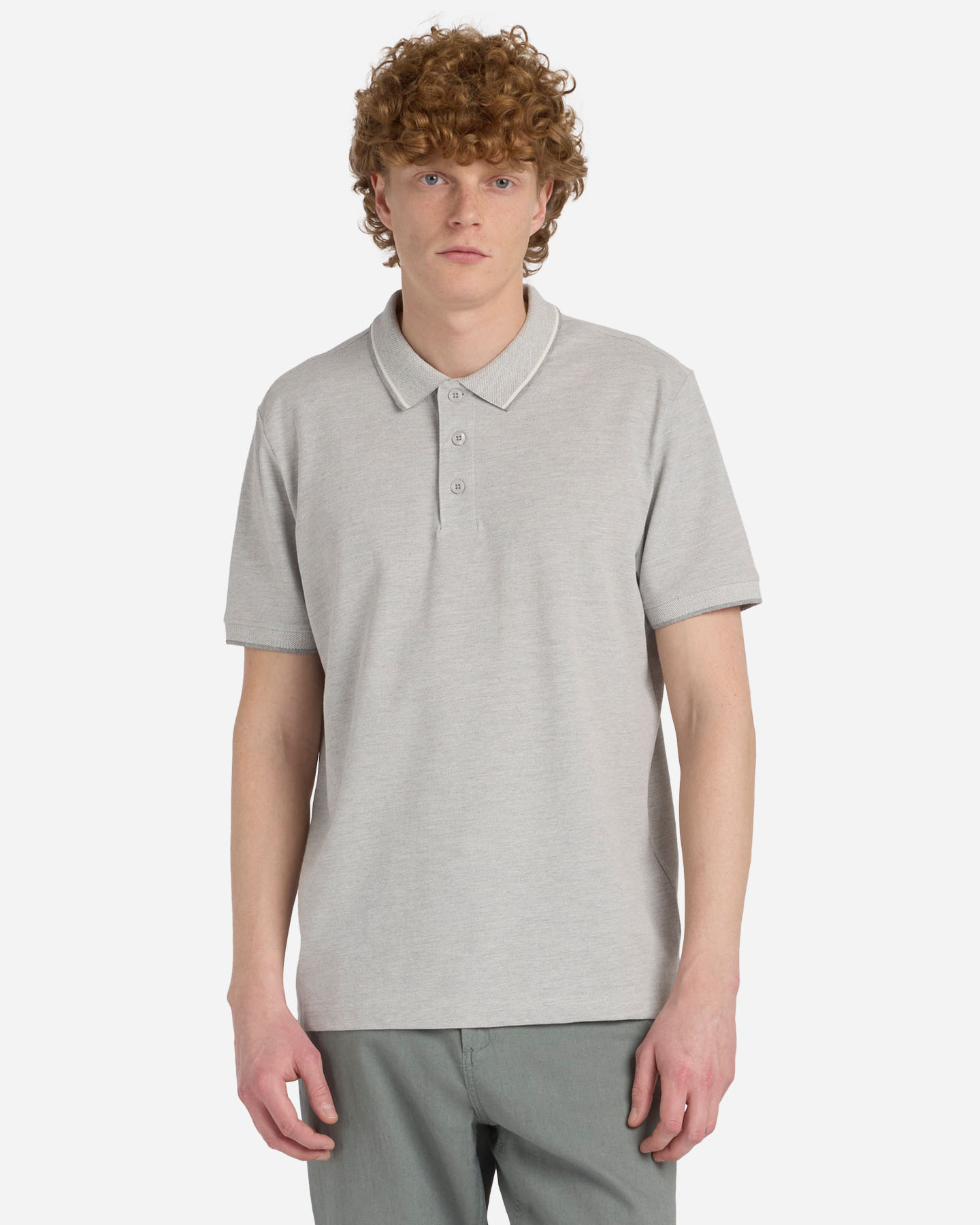 Polo DACK'S ESSENTIAL M - Grigio - 1 | Cisalfa Sport