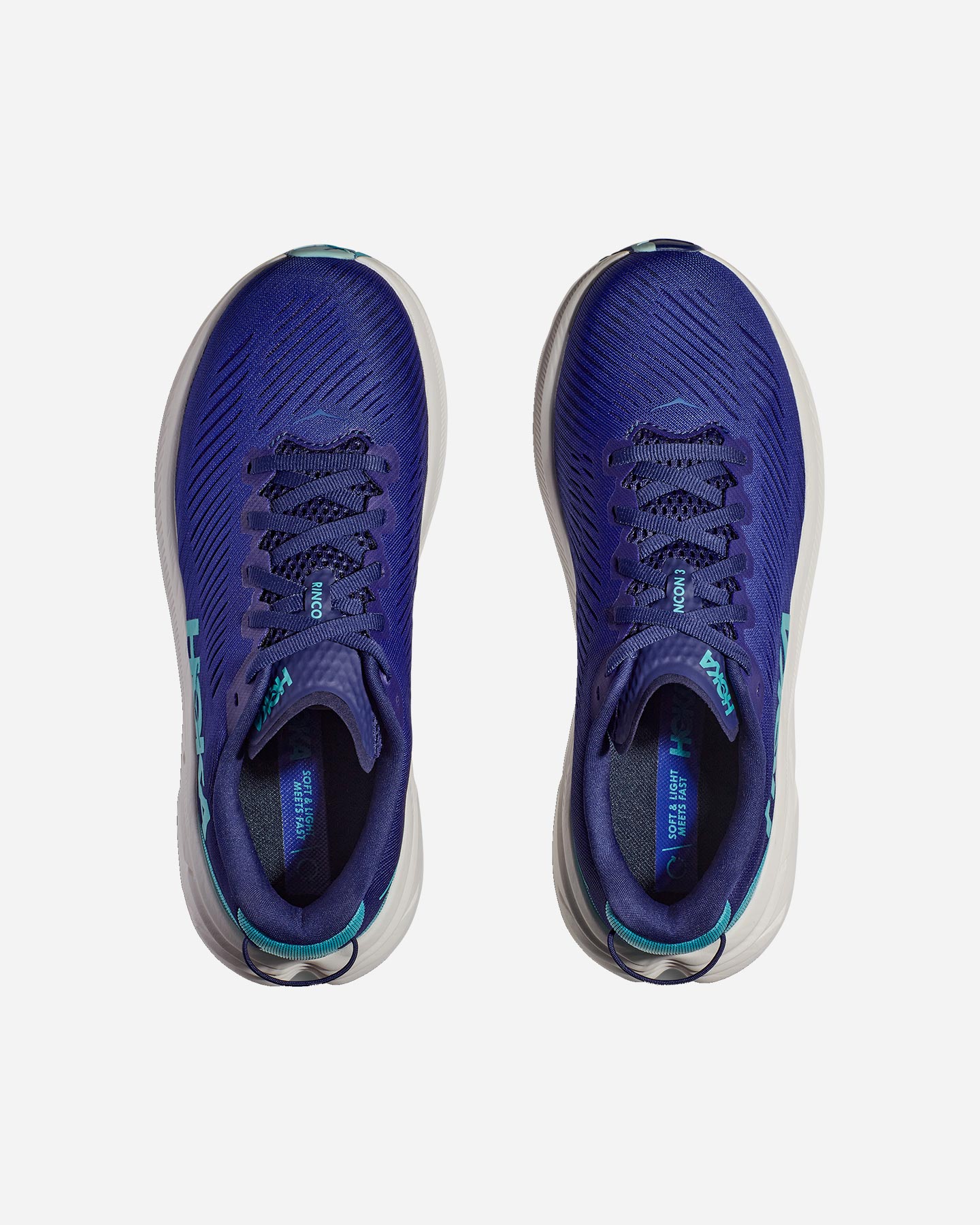 Scarpe running HOKA RINCON 3 W - Blu - 3 | Cisalfa Sport