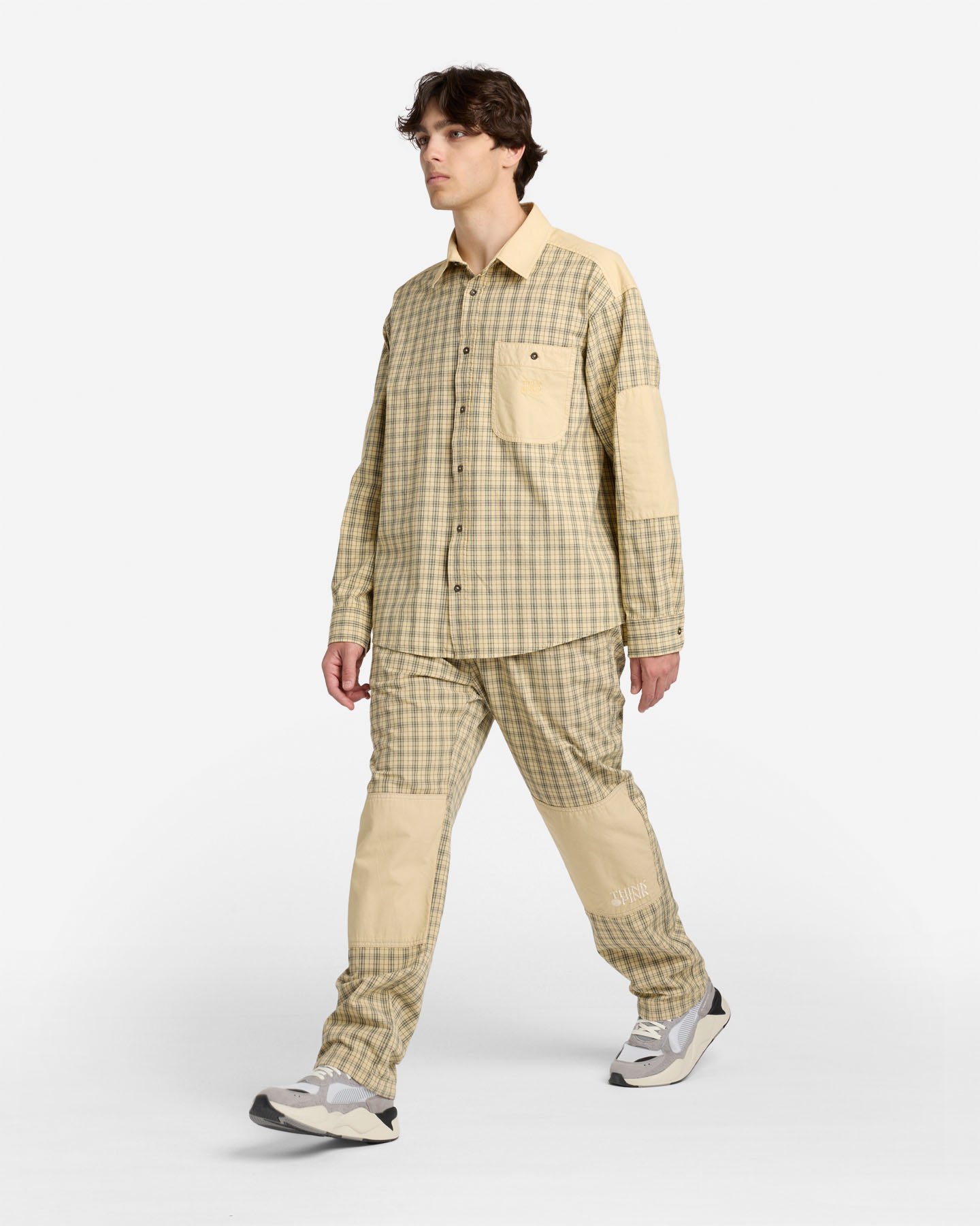 Camicia THINK PINK GOPCORE M - Beige - 4 | Cisalfa Sport