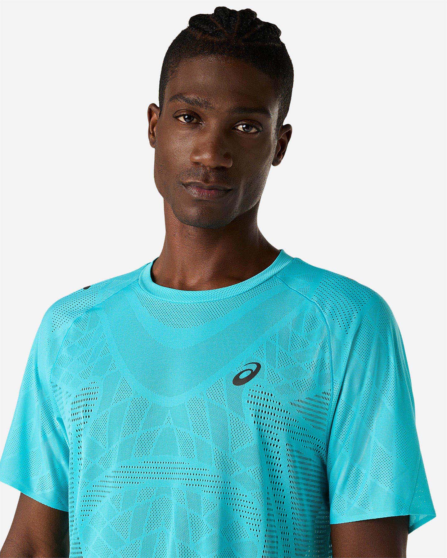 T-shirt running ASICS METARUN M - Azzurro - 4 | Cisalfa Sport