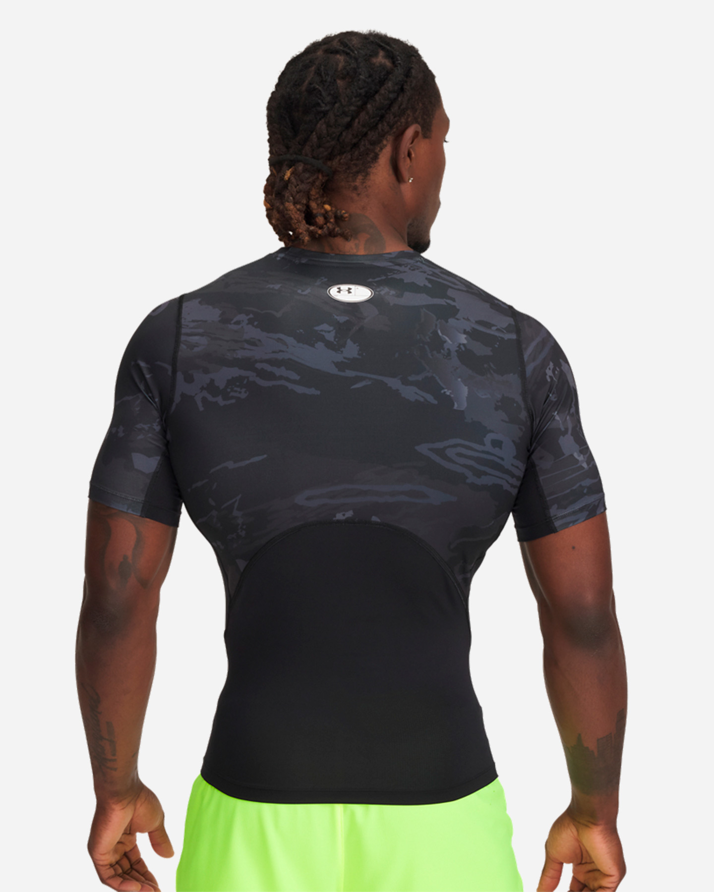 T-shirt training UNDER ARMOUR HEAT GEAR COMP PRINTED M - Nero - 1 | Cisalfa Sport