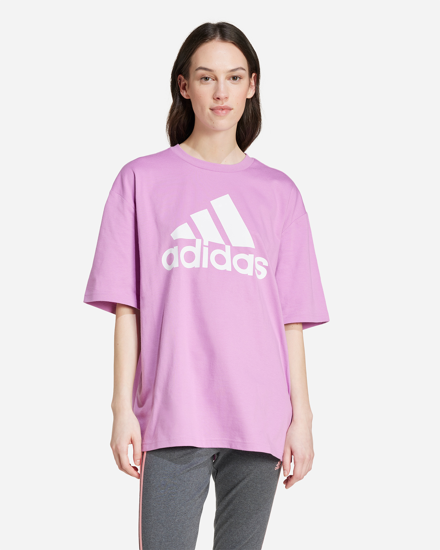T-shirt ADIDAS BIG LOGO W - Viola - 1 | Cisalfa Sport
