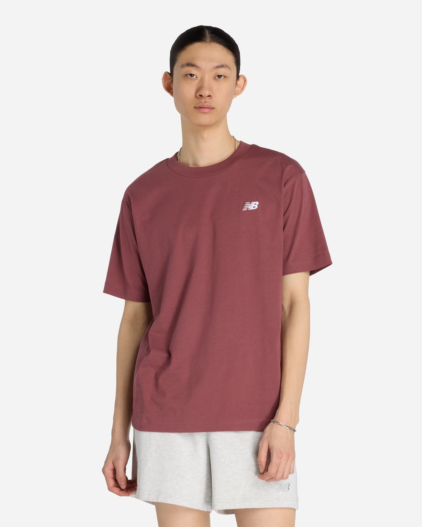 T-shirt NEW BALANCE SMALL LOGO SPORT ESSENTIAL M - Rosso - 0 | Cisalfa Sport