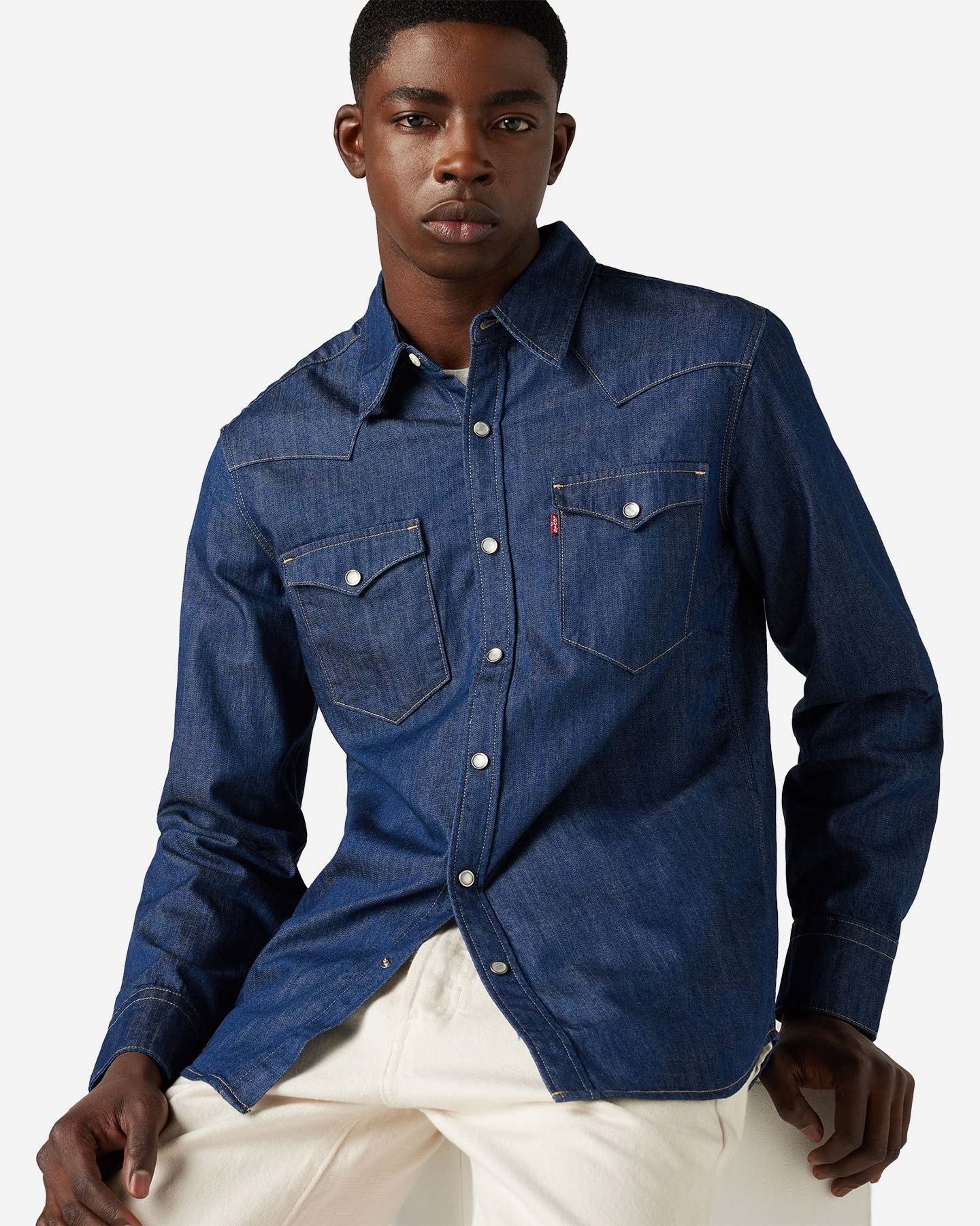 Camicia LEVI'S DENIM M - Blu - 5 | Cisalfa Sport