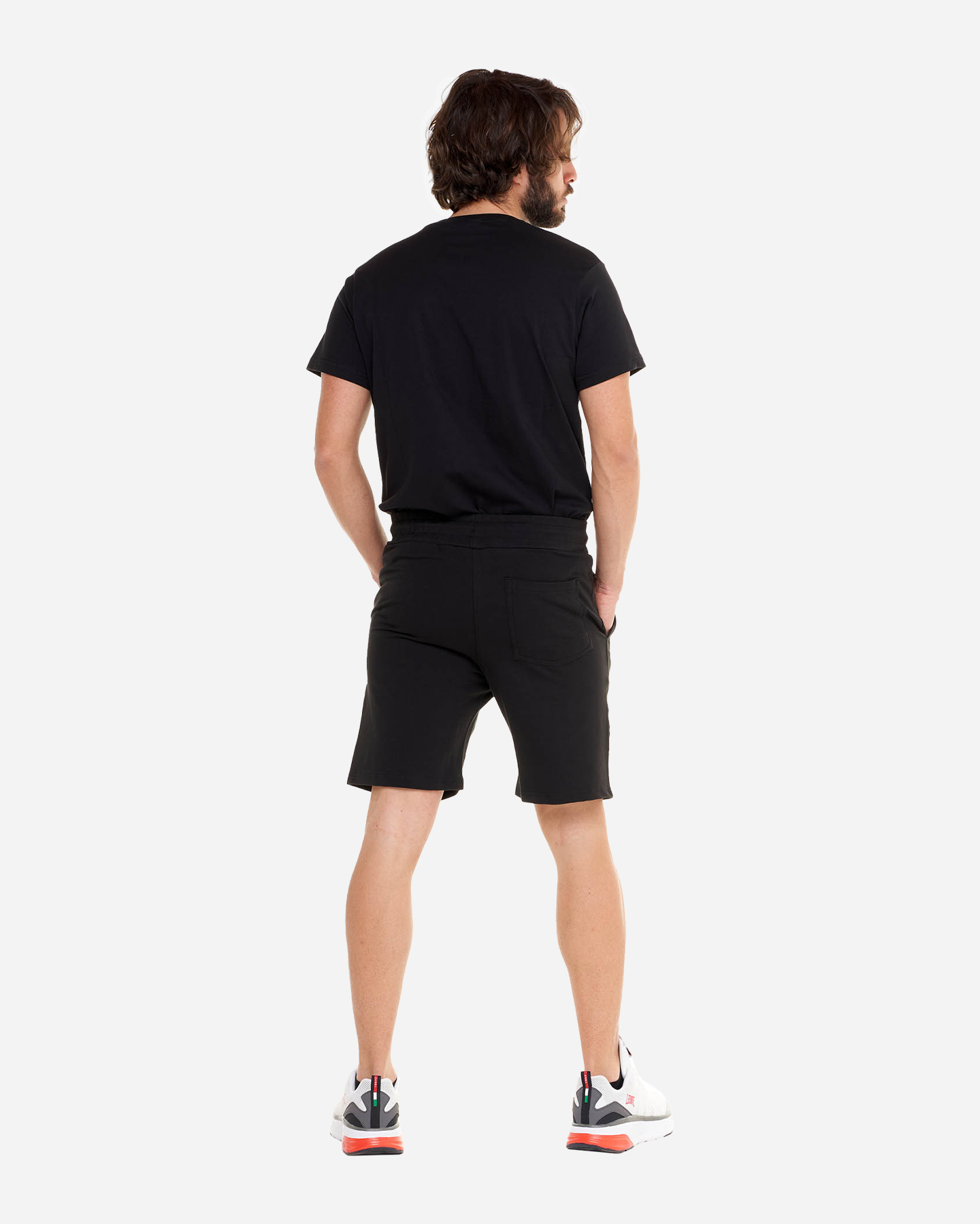 Pantaloncini LEONE SMALL LOGO M - Nero - 4 | Cisalfa Sport