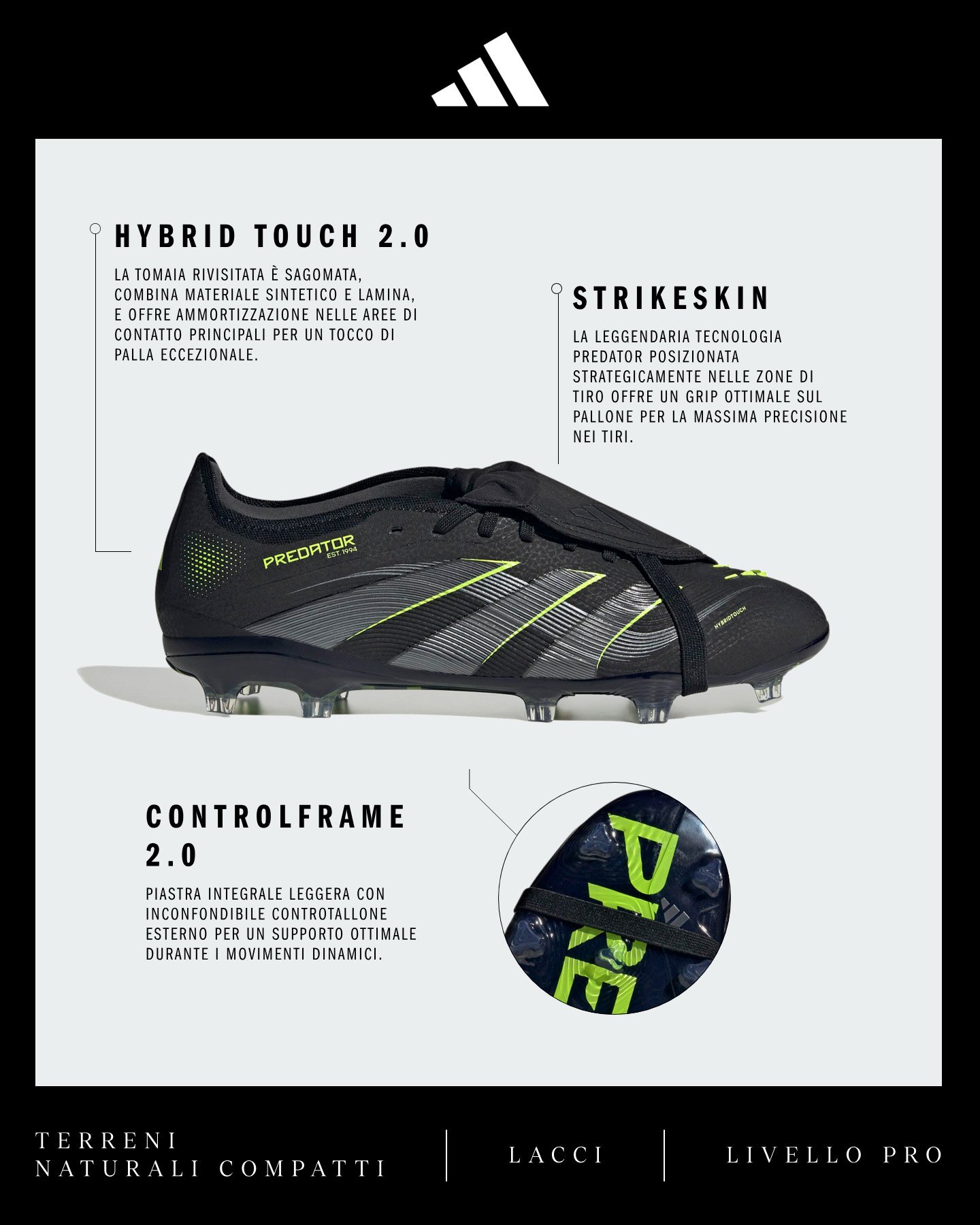 Scarpe calcio ADIDAS PREDATOR PRO FT FG M - Color mix - 1 | Cisalfa Sport