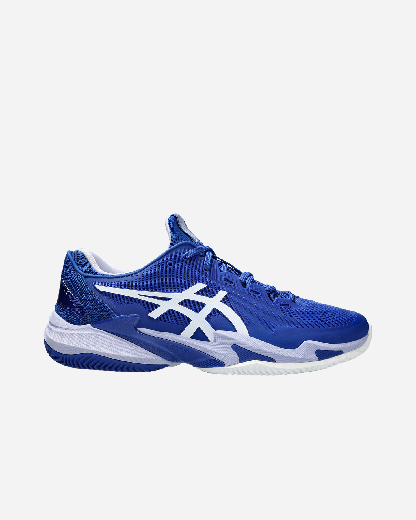 Scarpe tennis ASICS COURT FF 3 NOVAK CLAY M - Blu - 0 | Cisalfa Sport