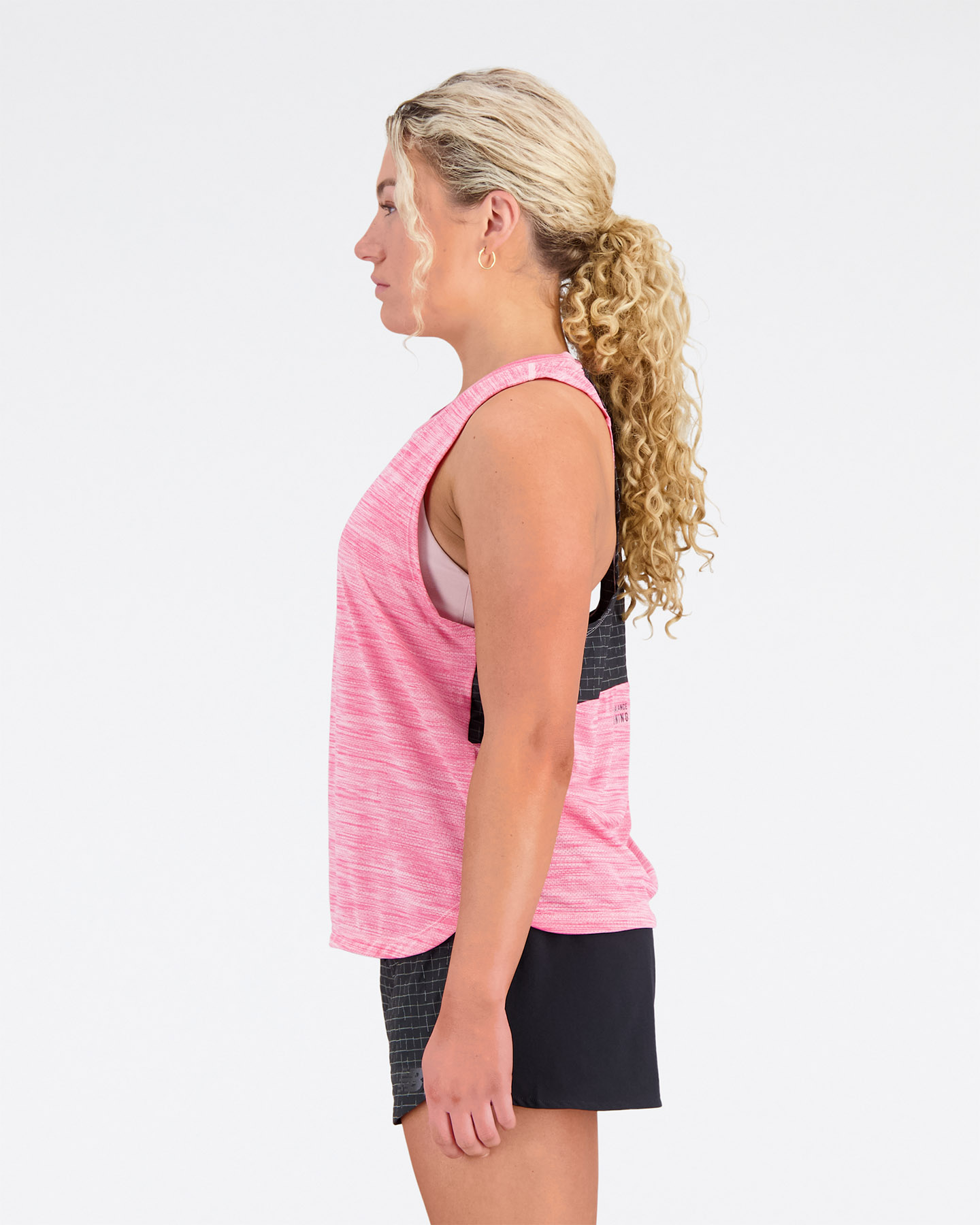 Canotta running NEW BALANCE IMPACT RUN W - Rosa - 2 | Cisalfa Sport