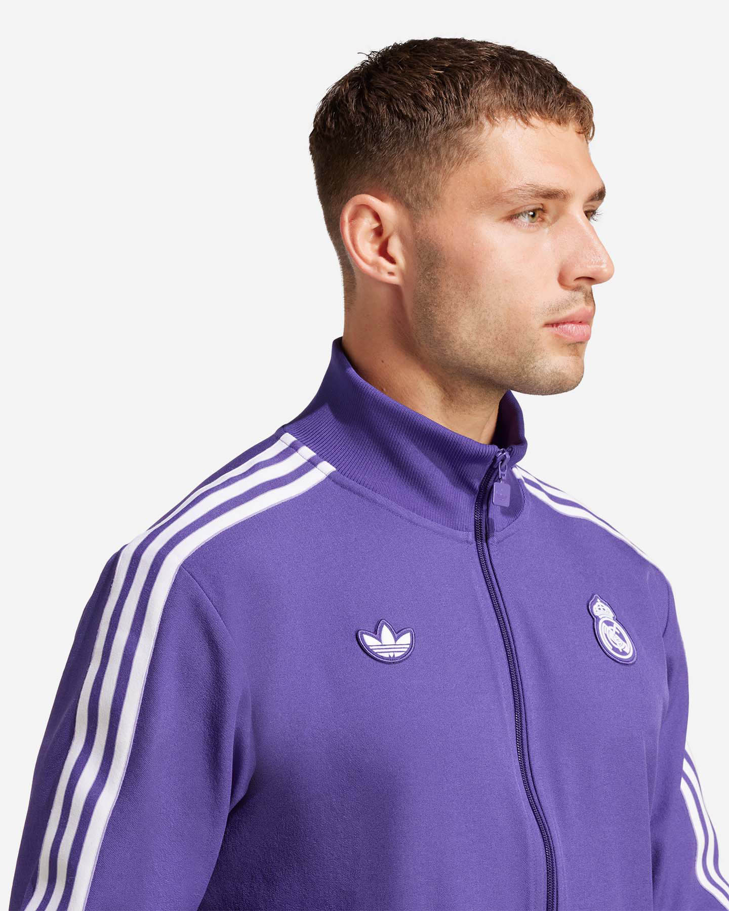 Abbigliamento calcio ufficiale ADIDAS REAL MADRID ICON M - Viola - 4 | Cisalfa Sport