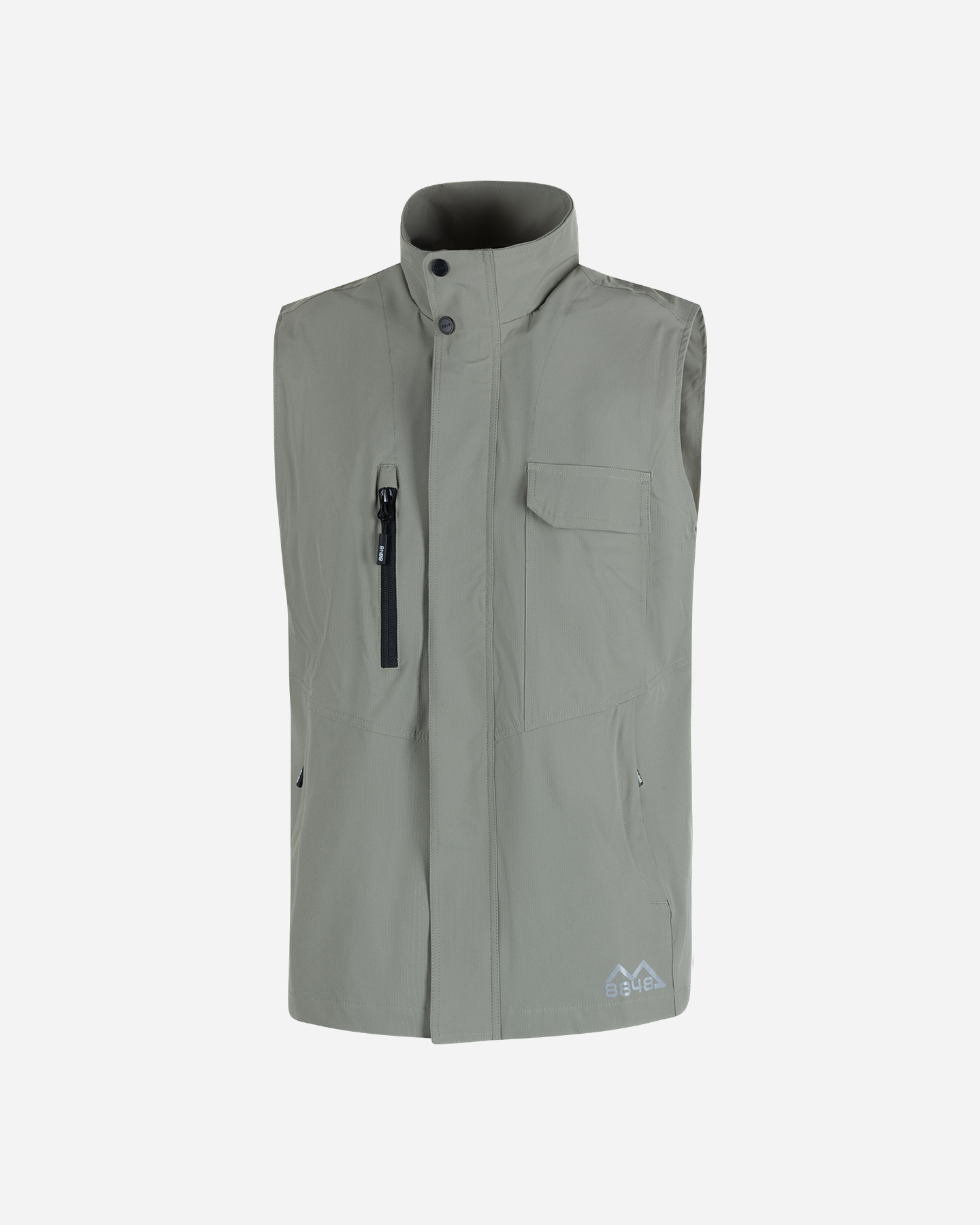 Gilet 8848 MOUNTAIN ESSENTIAL M - Grigio - 5 | Cisalfa Sport