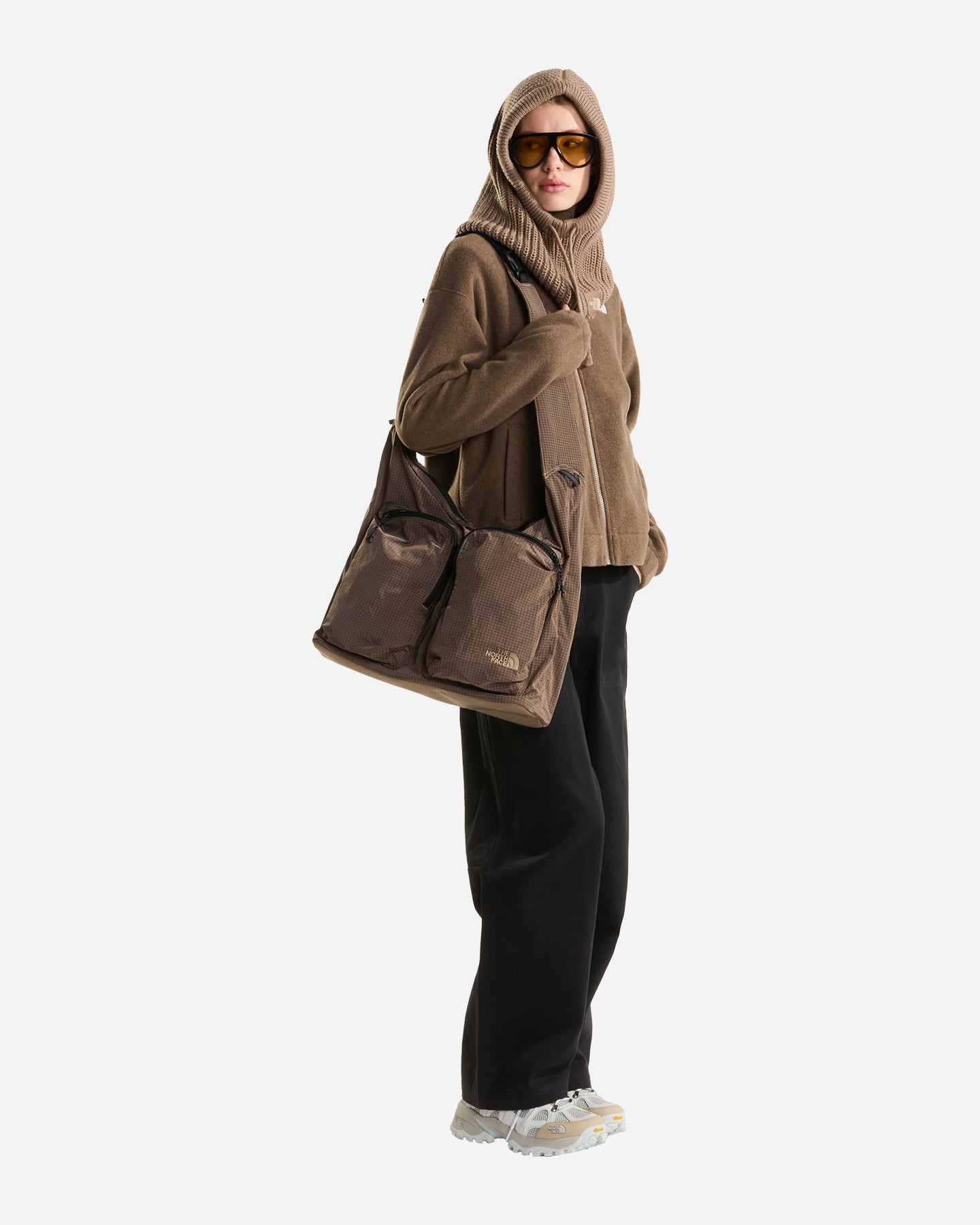 Pile THE NORTH FACE COLLARED W - Marrone - 3 | Cisalfa Sport