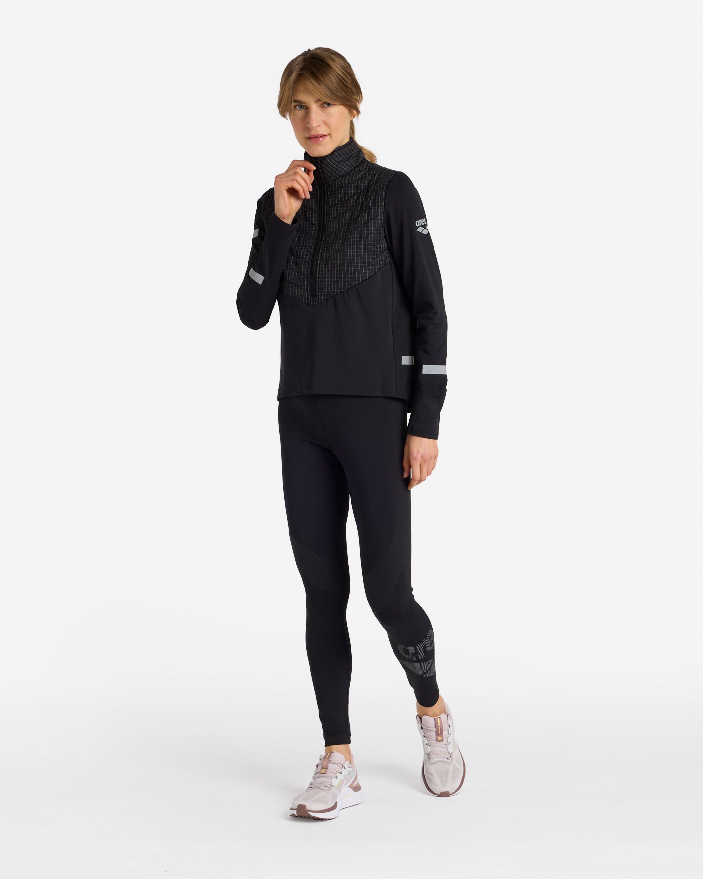 Giacca running ARENA PACEFUEL W - Nero - 2 | Cisalfa Sport