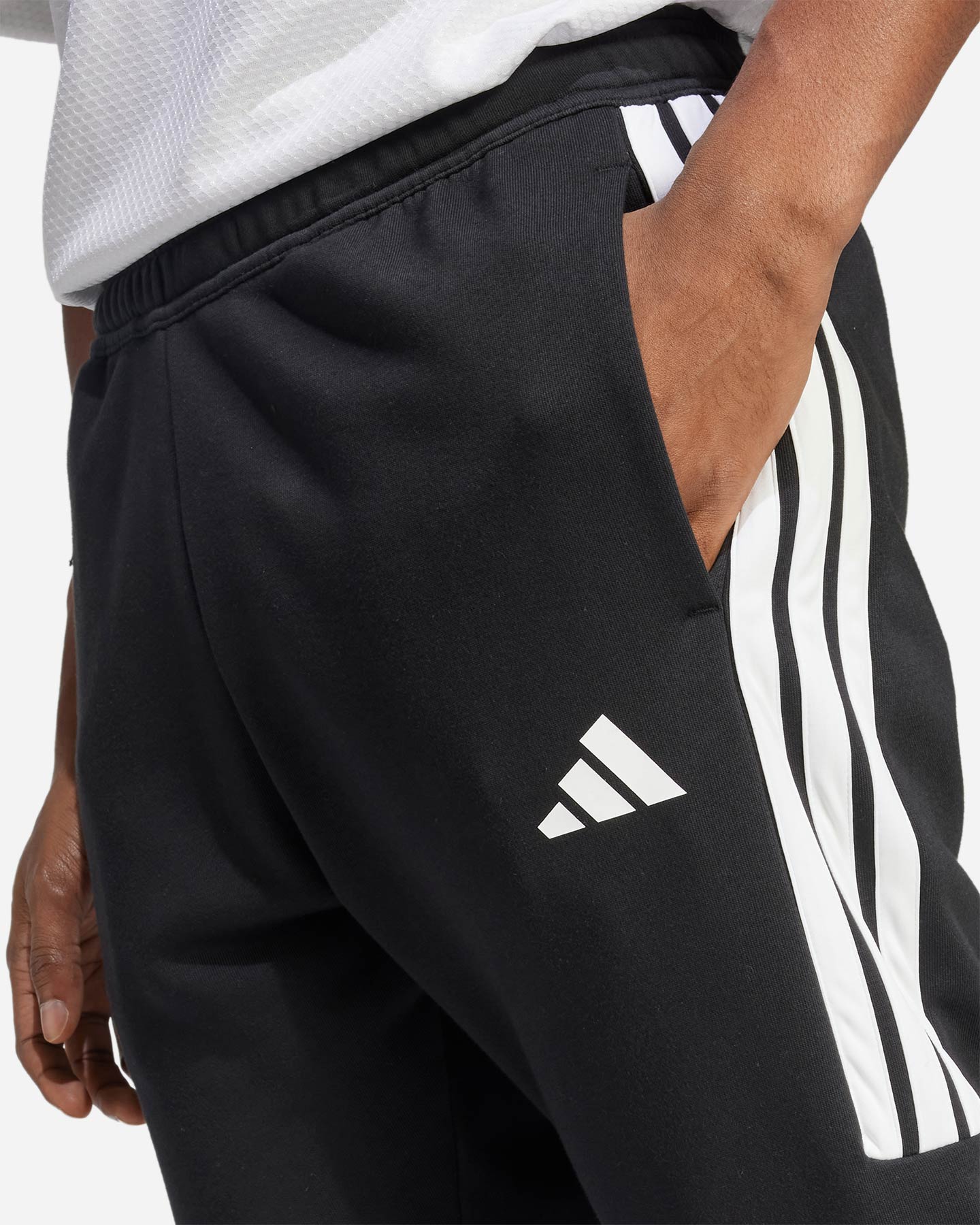 Pantalone ADIDAS TIRO 3STRIPES M - Nero - 4 | Cisalfa Sport