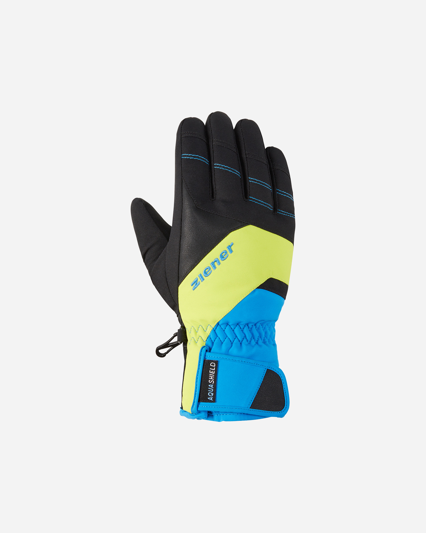 Guanti sci ZIENER BICOLOR JR - Blu - 1 | Cisalfa Sport