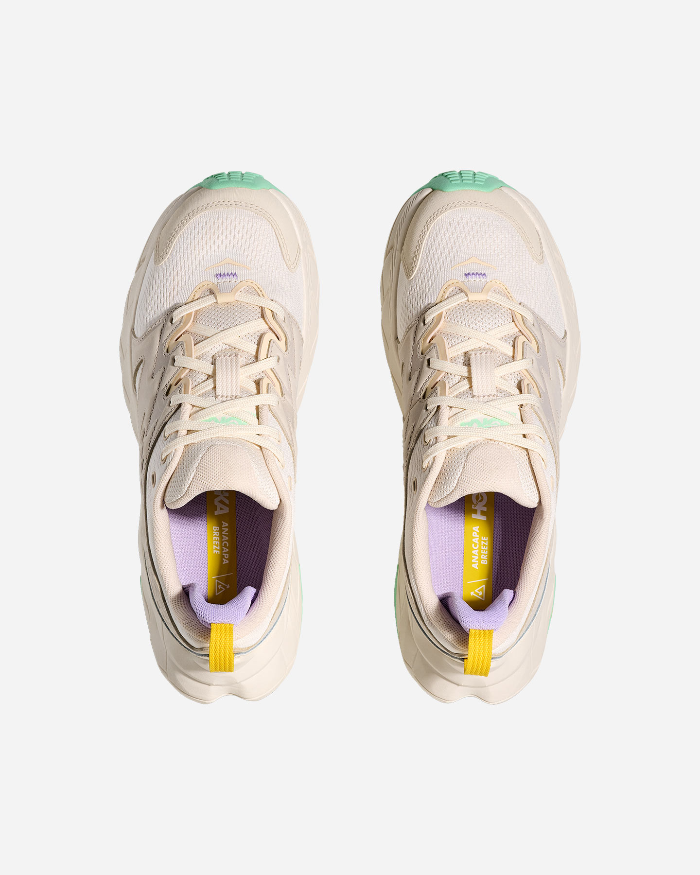 Scarpe trail HOKA ANACAPA BREEZE LOW W - Beige - 3 | Cisalfa Sport