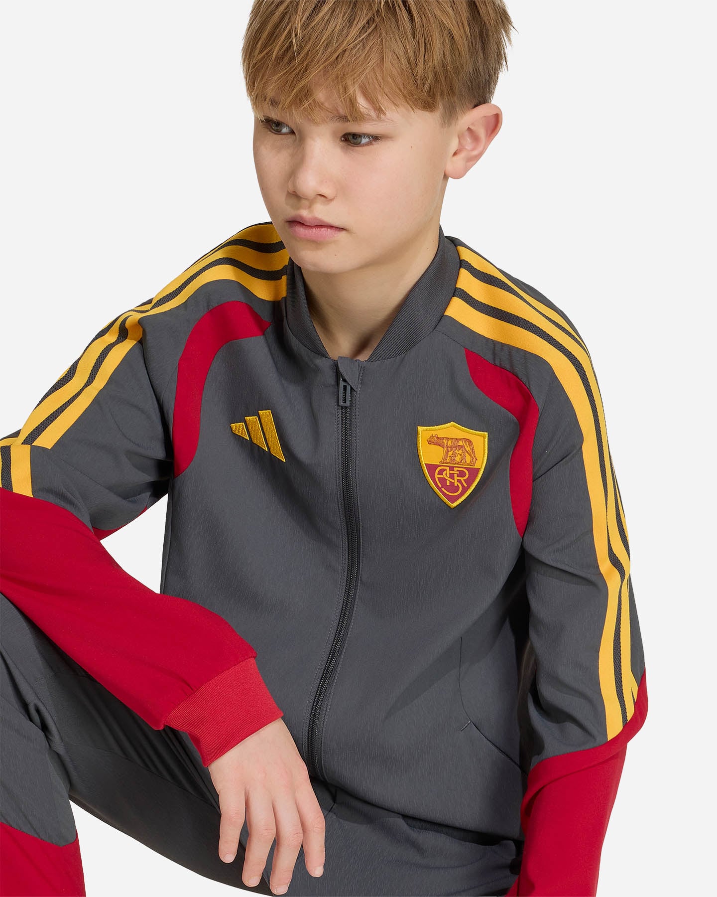 Abbigliamento calcio ufficiale ADIDAS AS ROMA TIRO26 COMPETITION 26-27 JR - Color mix - 4 | Cisalfa Sport