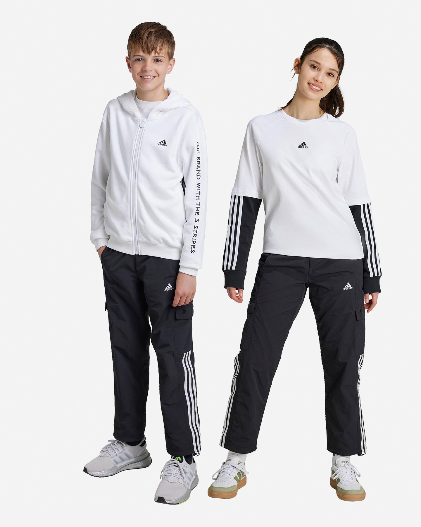 Pantalone ADIDAS STREET JAM JR - Nero - 1 | Cisalfa Sport