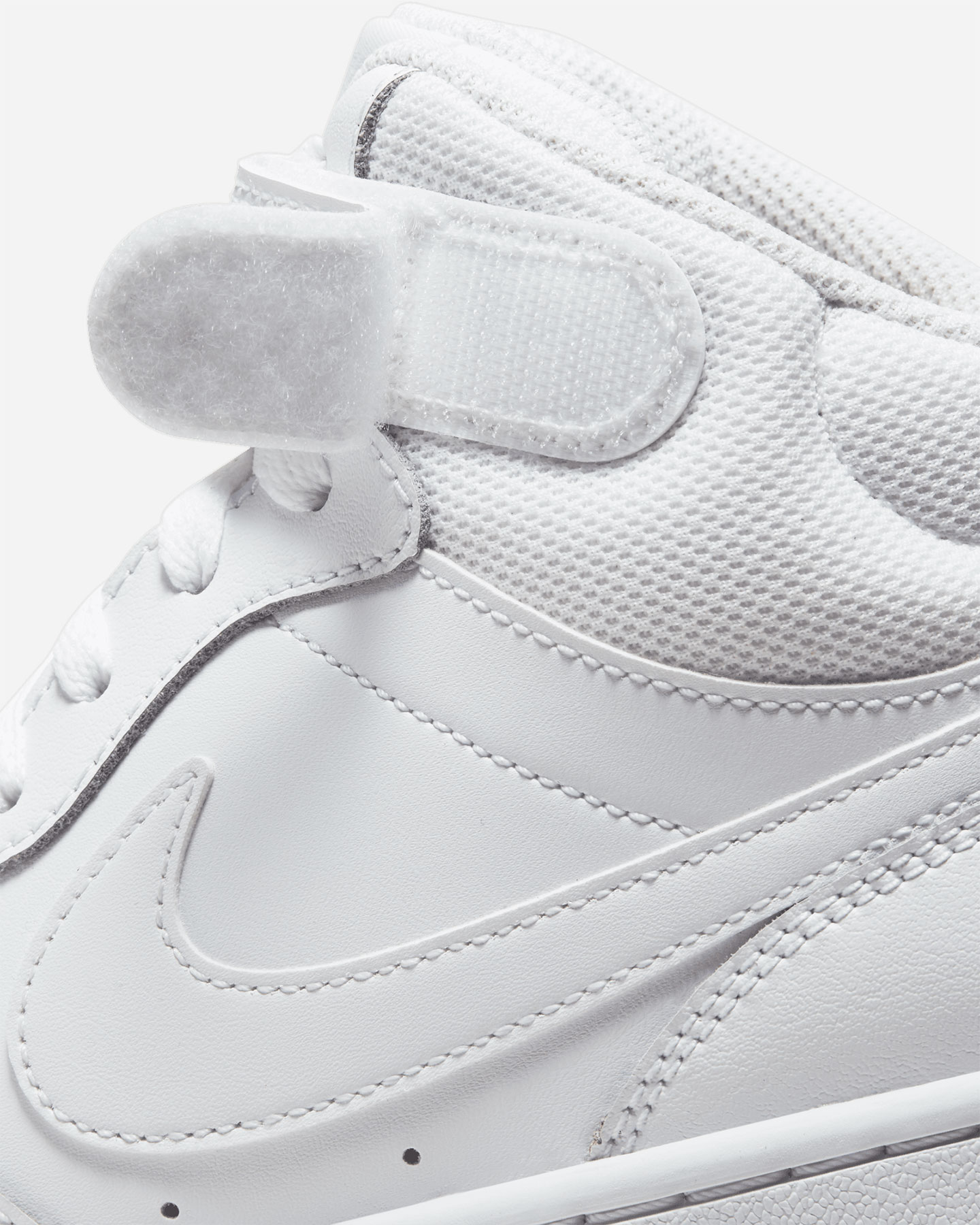Scarpe sneakers NIKE COURT BOROUGH MID 2 JR GS - Bianco - 5 | Cisalfa Sport