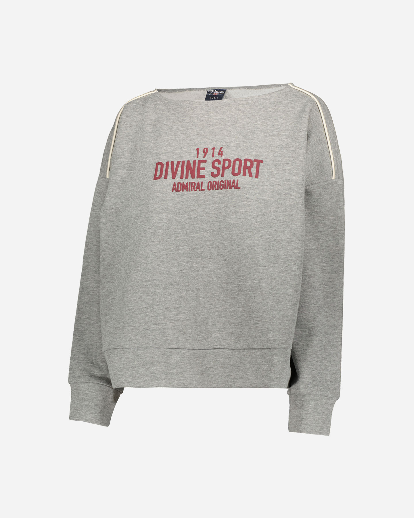 Felpa ADMIRAL BASIC SPORT W - Grigio - 0 | Cisalfa Sport