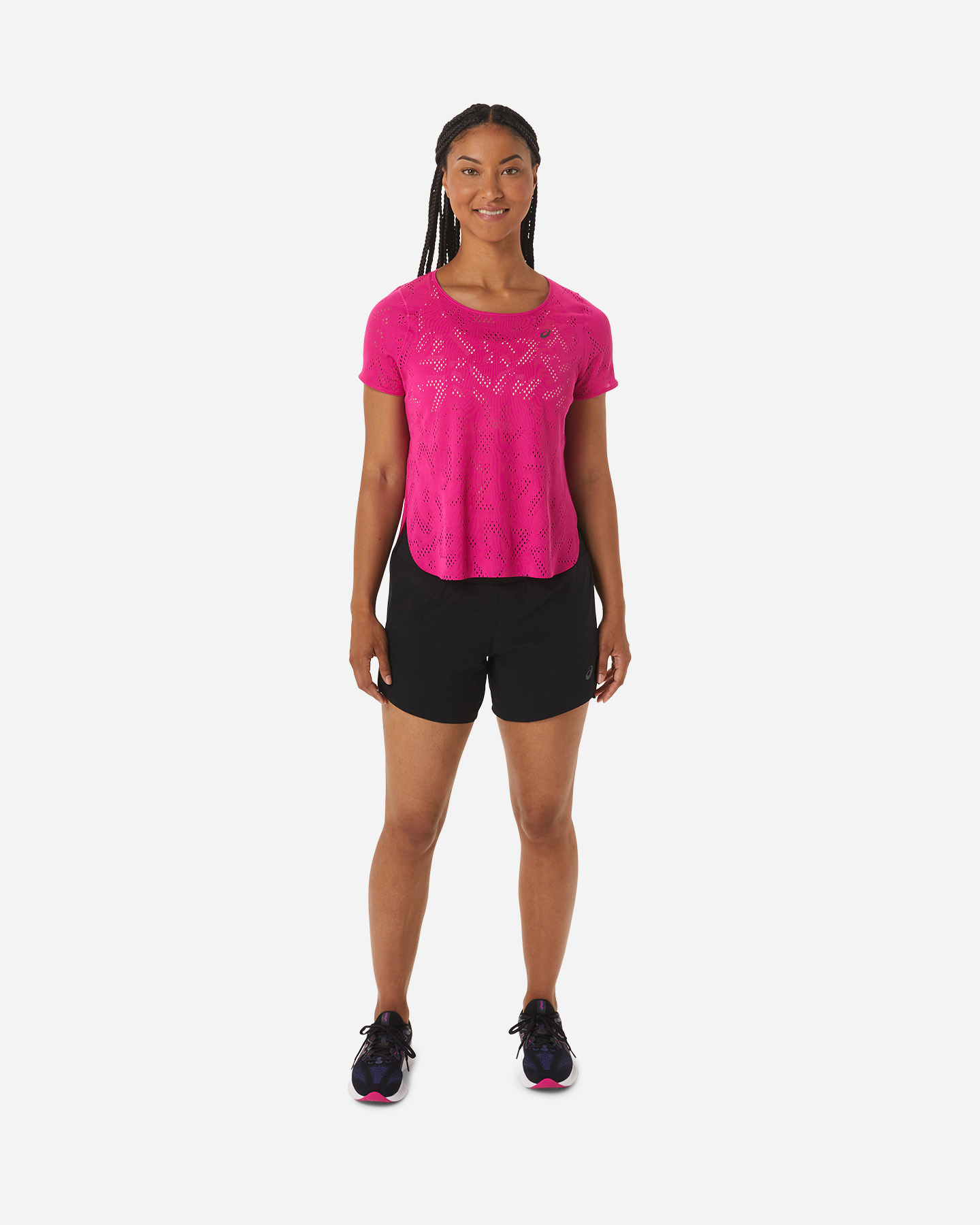T-shirt running ASICS VENTILATE ACTIBREEZE W - Rosa - 5 | Cisalfa Sport