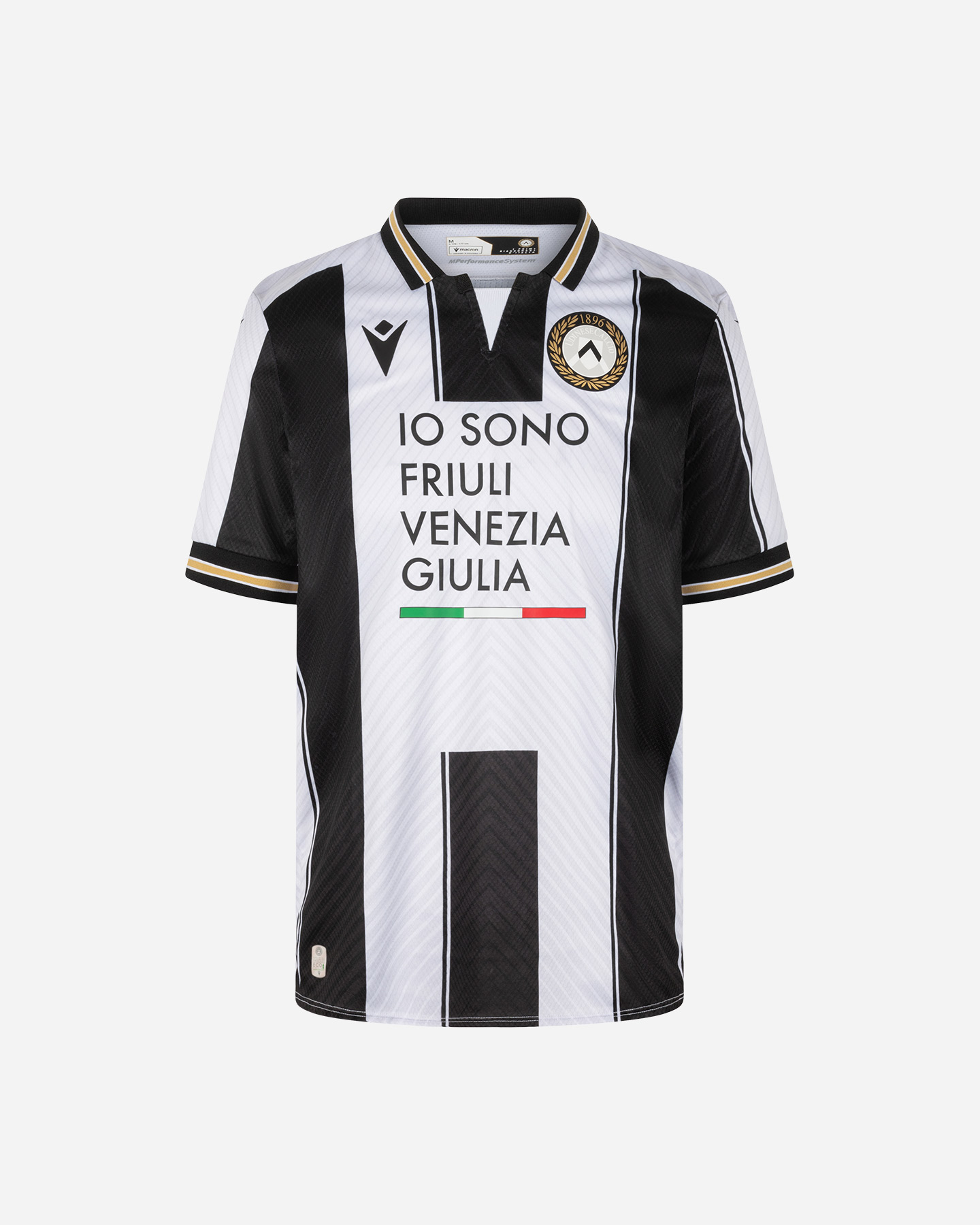 Maglia calcio ufficiale MACRON UDINESE HOME 24-25 M - Color mix - 0 | Cisalfa Sport