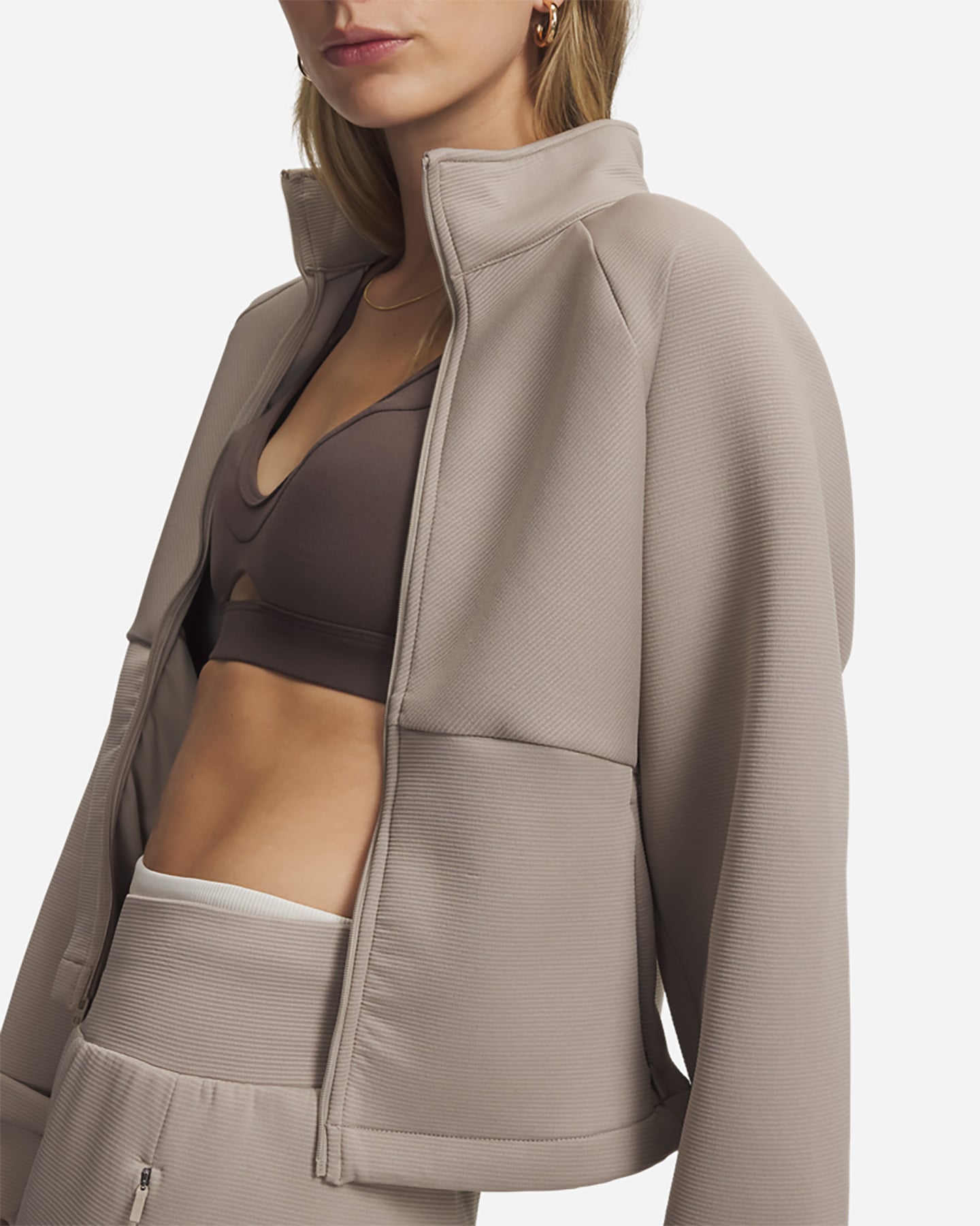 Felpa UNDER ARMOUR UNSTOPPABLE W - Bianco - 2 | Cisalfa Sport