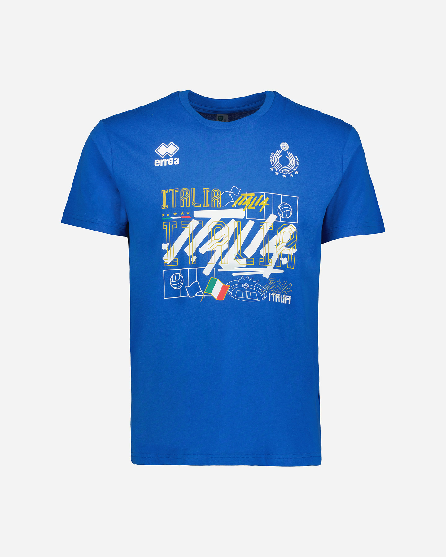 Maglia volley ERREA NAZIONALE ITALIA VOLLEY EVO AD 24-25  - Azzurro - 0 | Cisalfa Sport