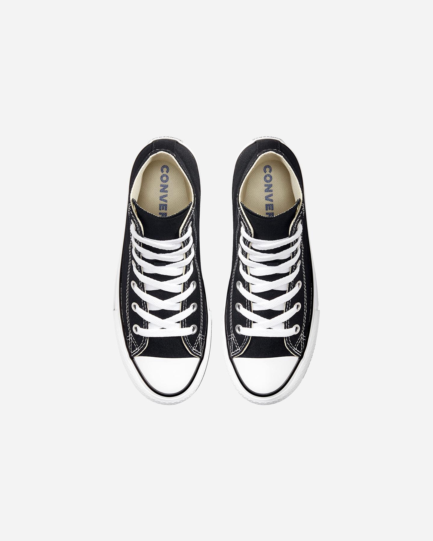 Scarpe sneakers CONVERSE CHUCK TAYLOR ALL STAR EVA LIFT PLAT GS JR - Nero - 3 | Cisalfa Sport