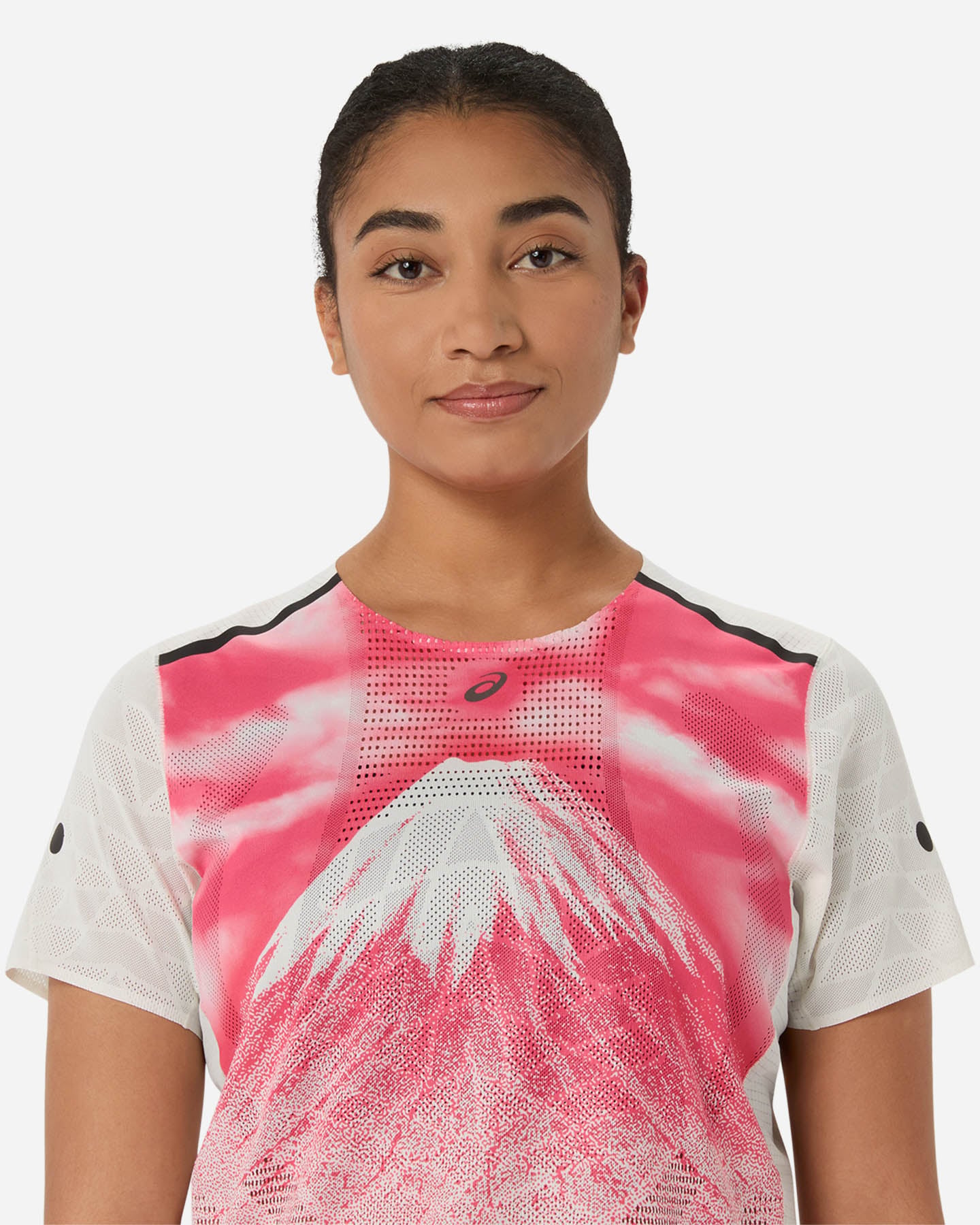 T-shirt running ASICS FUJITRAIL W - Bianco - 3 | Cisalfa Sport