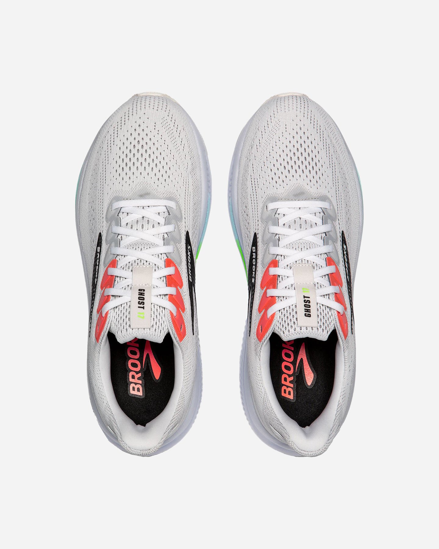 Scarpe running BROOKS GHOST 17 M - Bianco - 3 | Cisalfa Sport