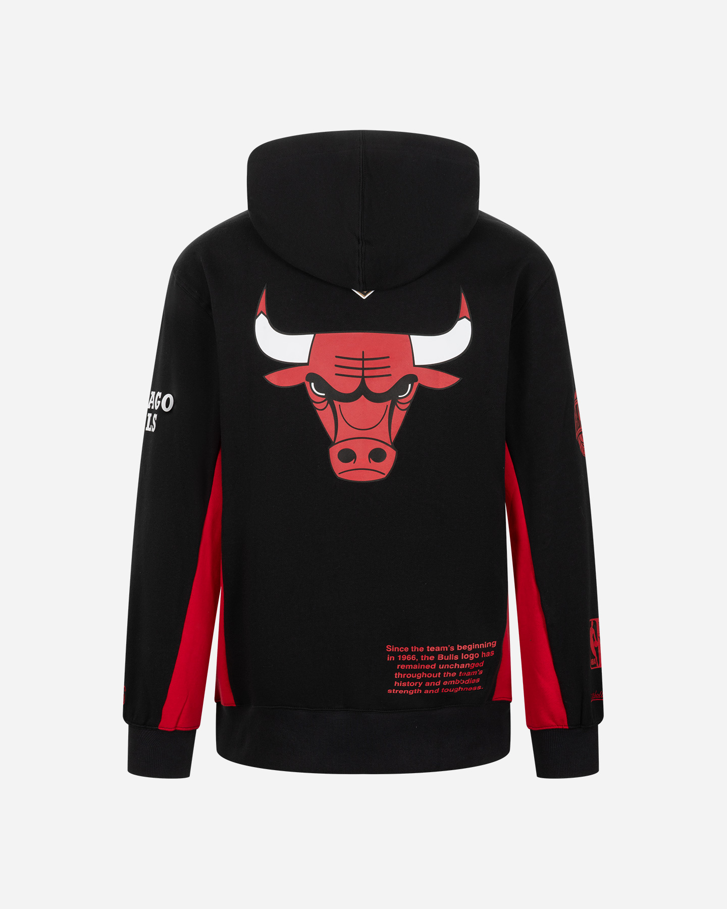 Abbigliamento basket MITCHELL&NESS TEAM ORIGINS FLEECE VINTAGE LOGO BULLS M - Nero - 1 | Cisalfa Sport