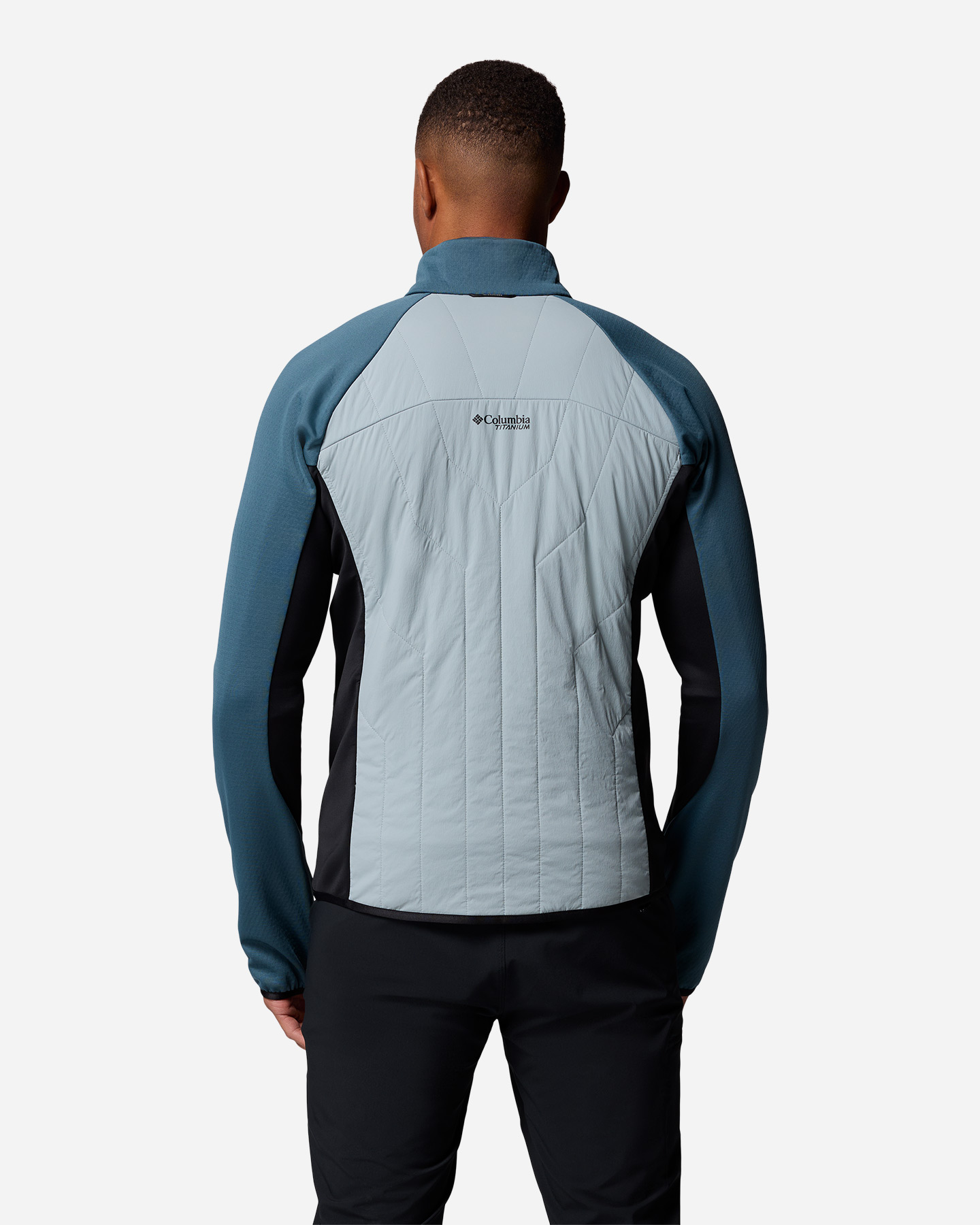 Pile COLUMBIA ARCTIC CREST HYBRID M - Blu - 1 | Cisalfa Sport