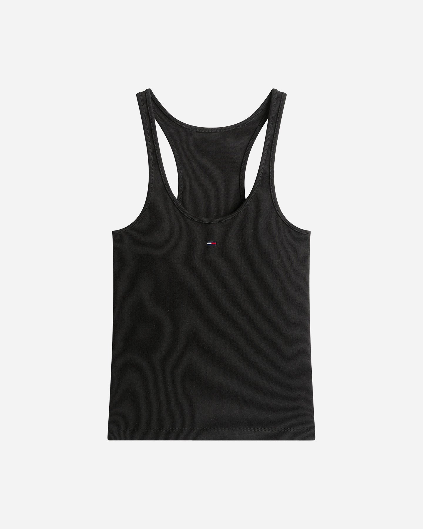 Canotta TOMMY HILFIGER SLIM RACER BACK RIB W - Nero - 0 | Cisalfa Sport