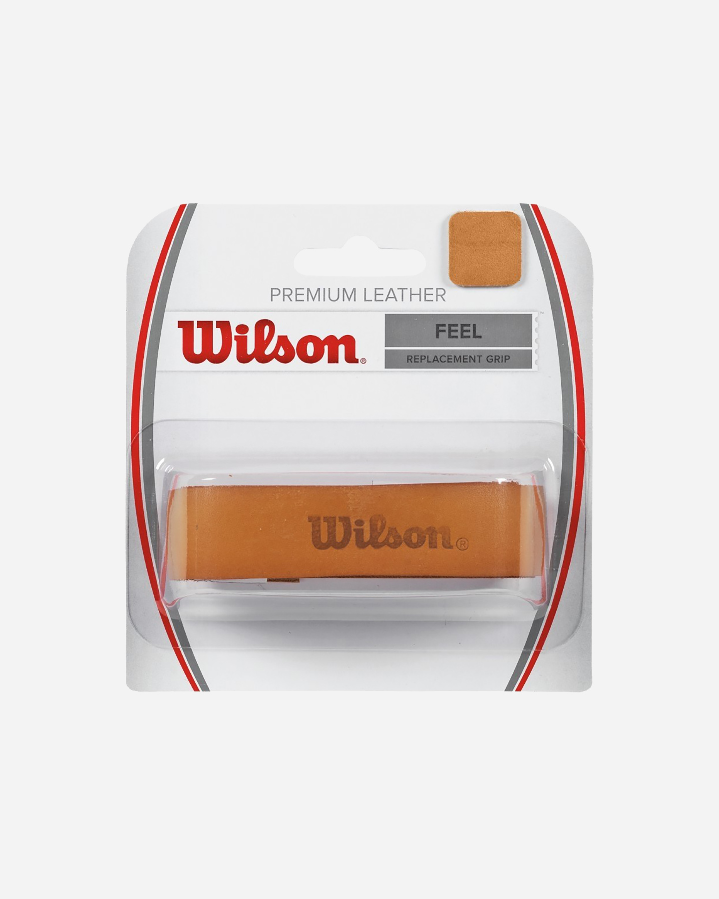 Grip tennis WILSON LEATHER GRIP NATURAL - Marrone - 0 | Cisalfa Sport